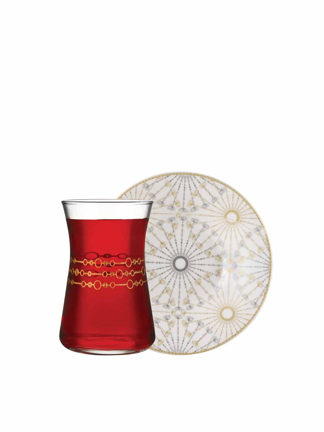 Circle Çay Seti 6'lı Gold