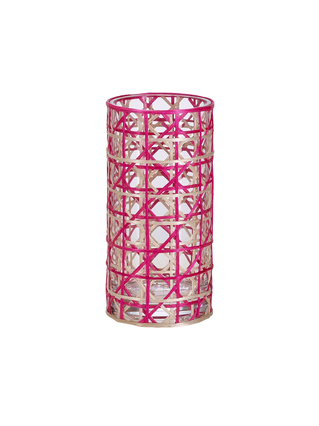 Rattan Vazo Pembe 25 cm
