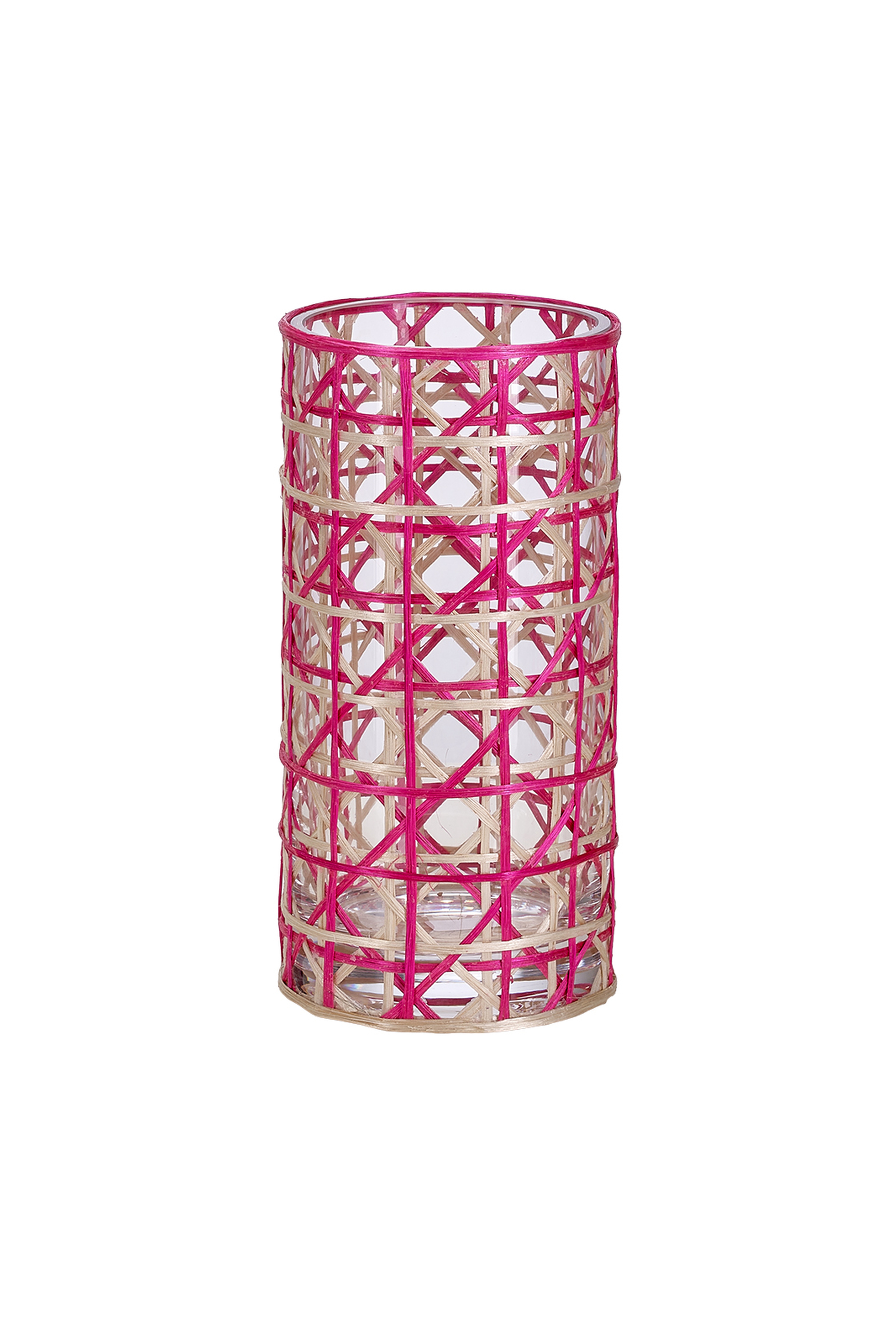 Rattan Vazo Pembe 25 cm