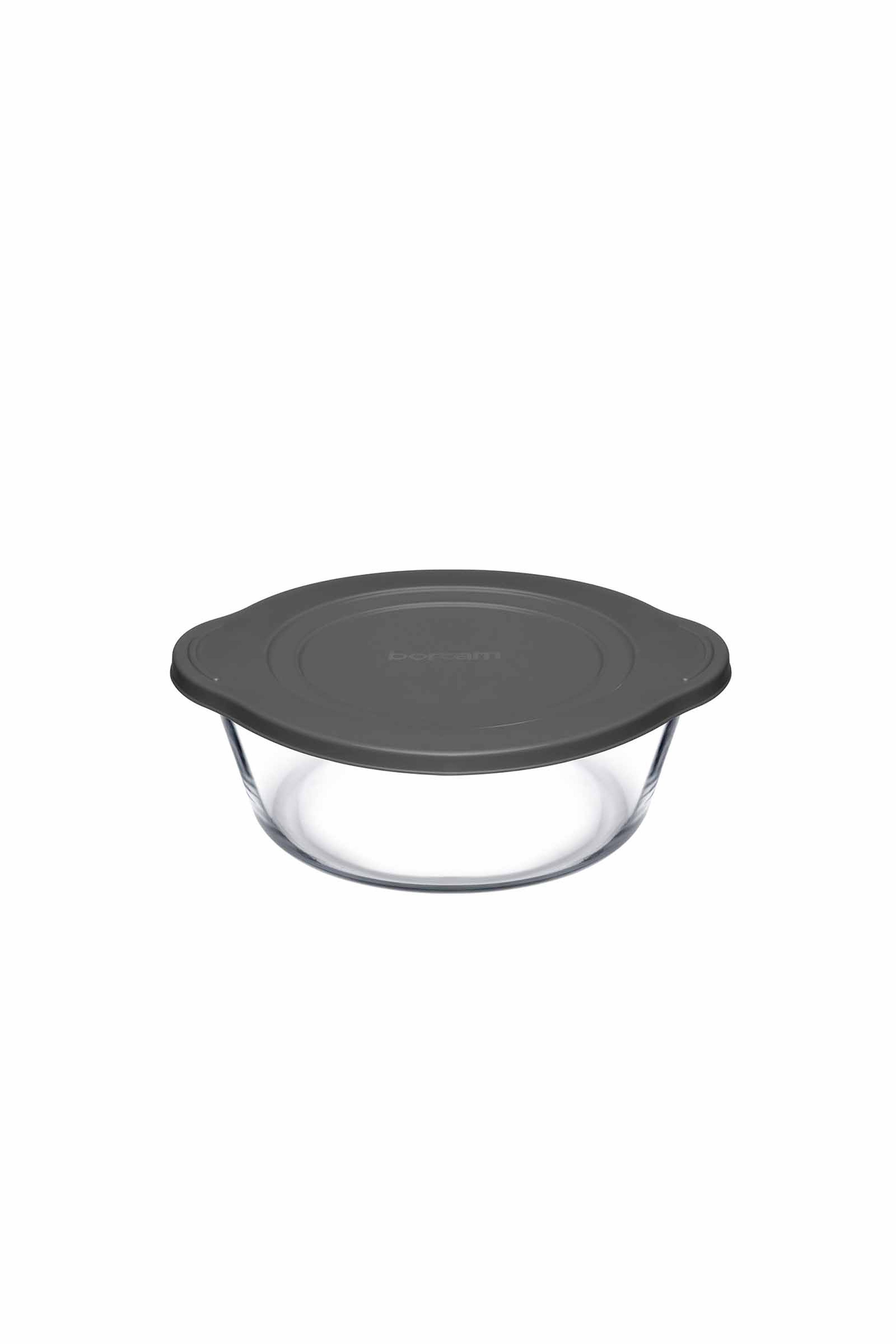 Plastic Grey Covered Baking Dish 840 cc