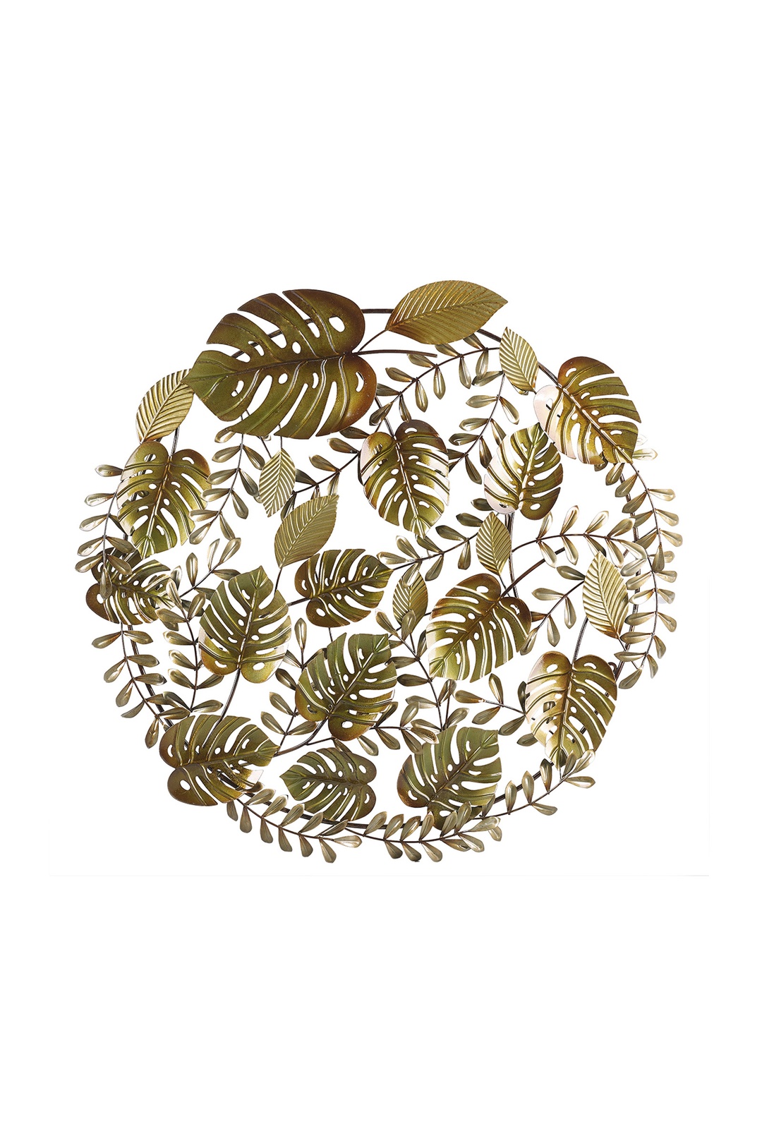 Monstera Metal Duvar Süsü
