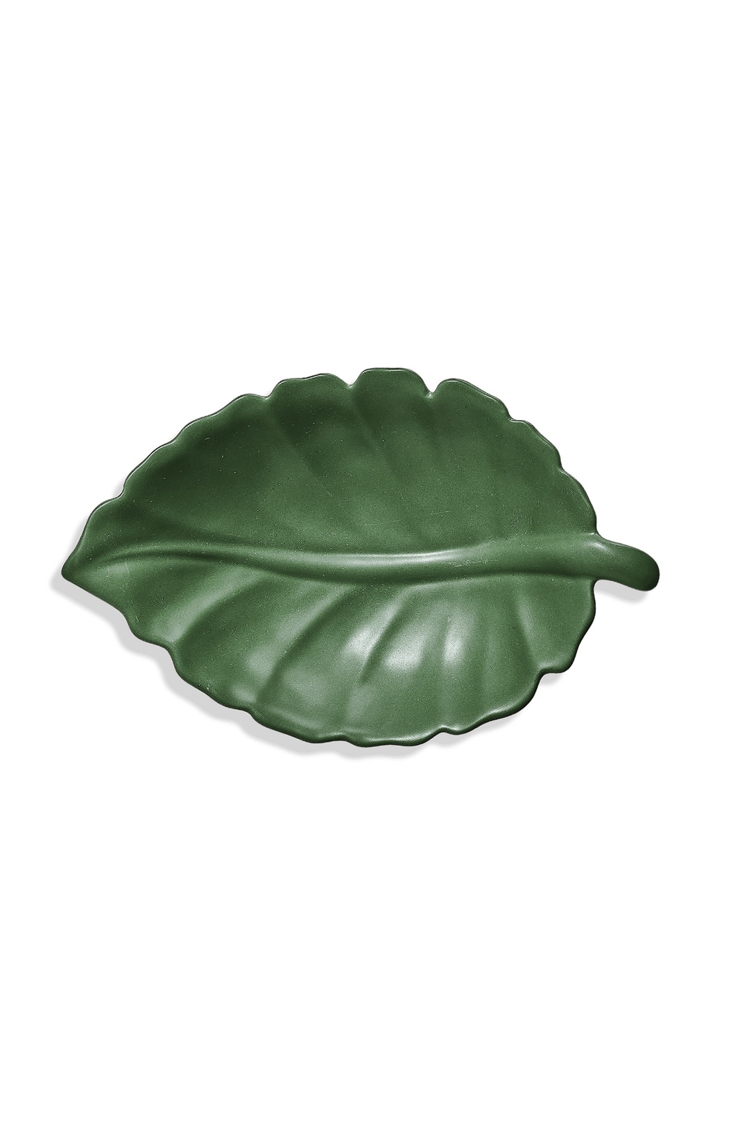 Leaf 3 Seramik Dekoratif Tabak