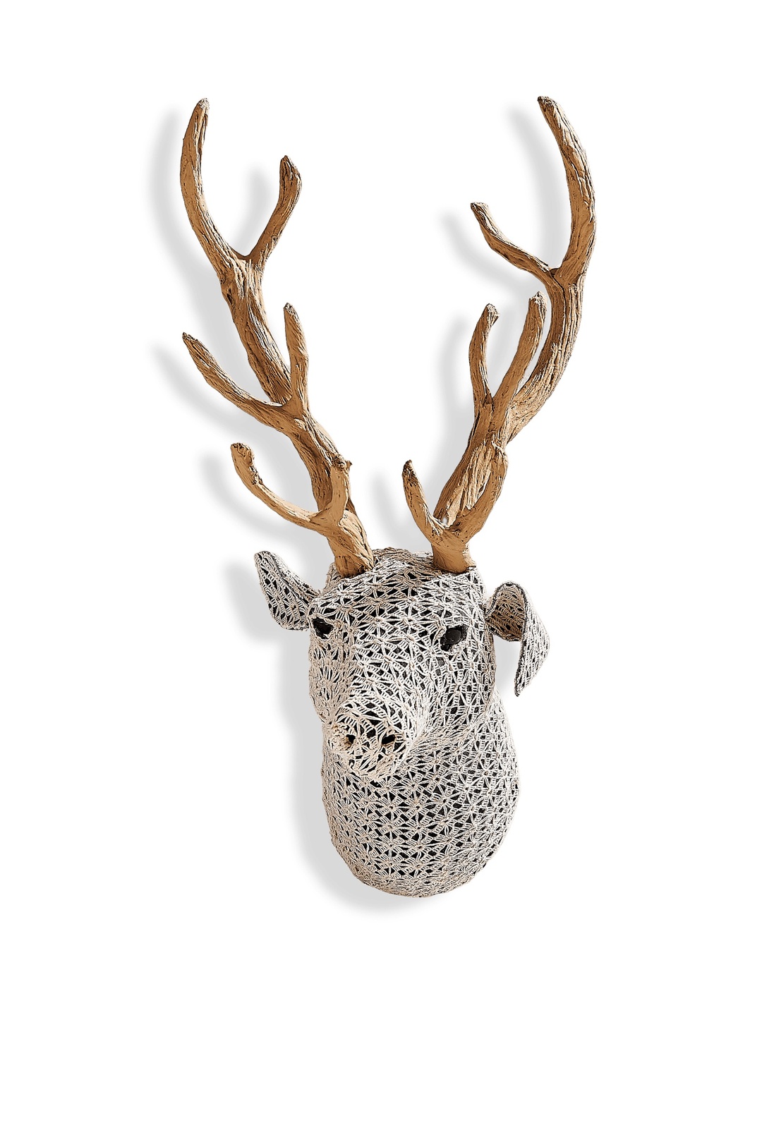 Stag Dantel Duvar Süsü Beyaz