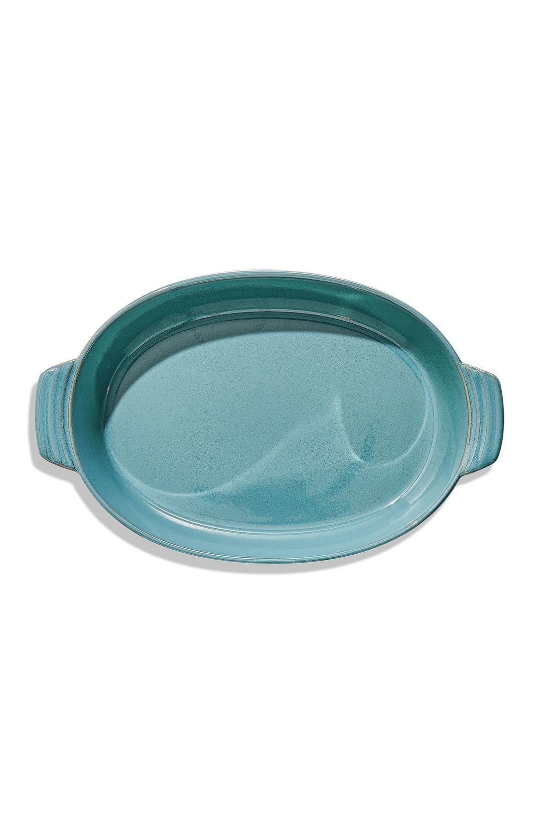 Okyanus Servis Oval Fırın Kabı 33 cm Turkuaz