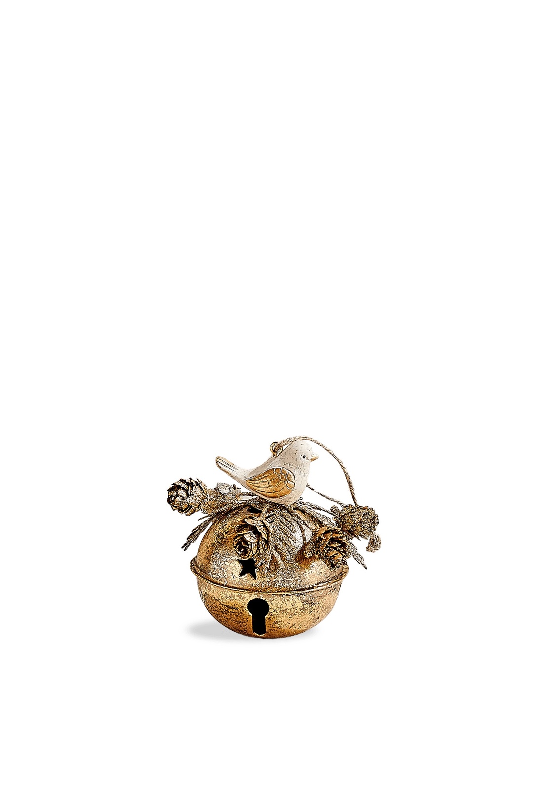 Jingle Bird Metal Zil Gold