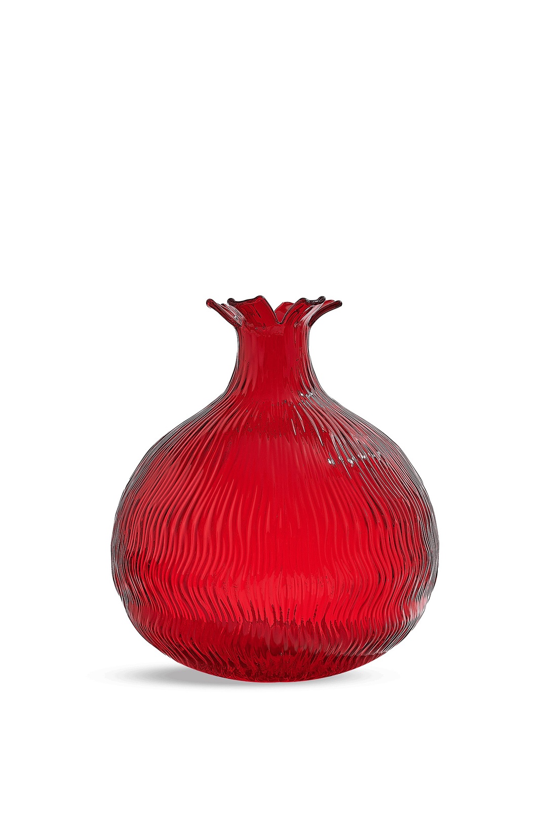 Kırmızı Nar Vazo 38 cm