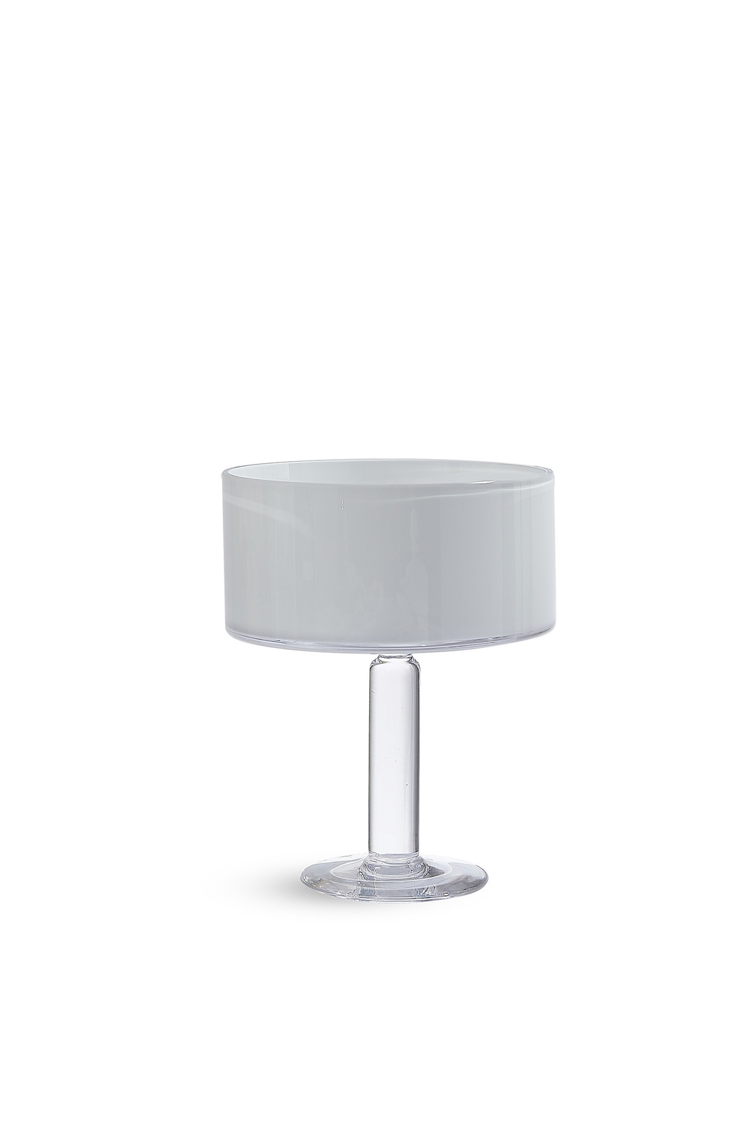 Ayaklı Servis 18 cm Beyaz