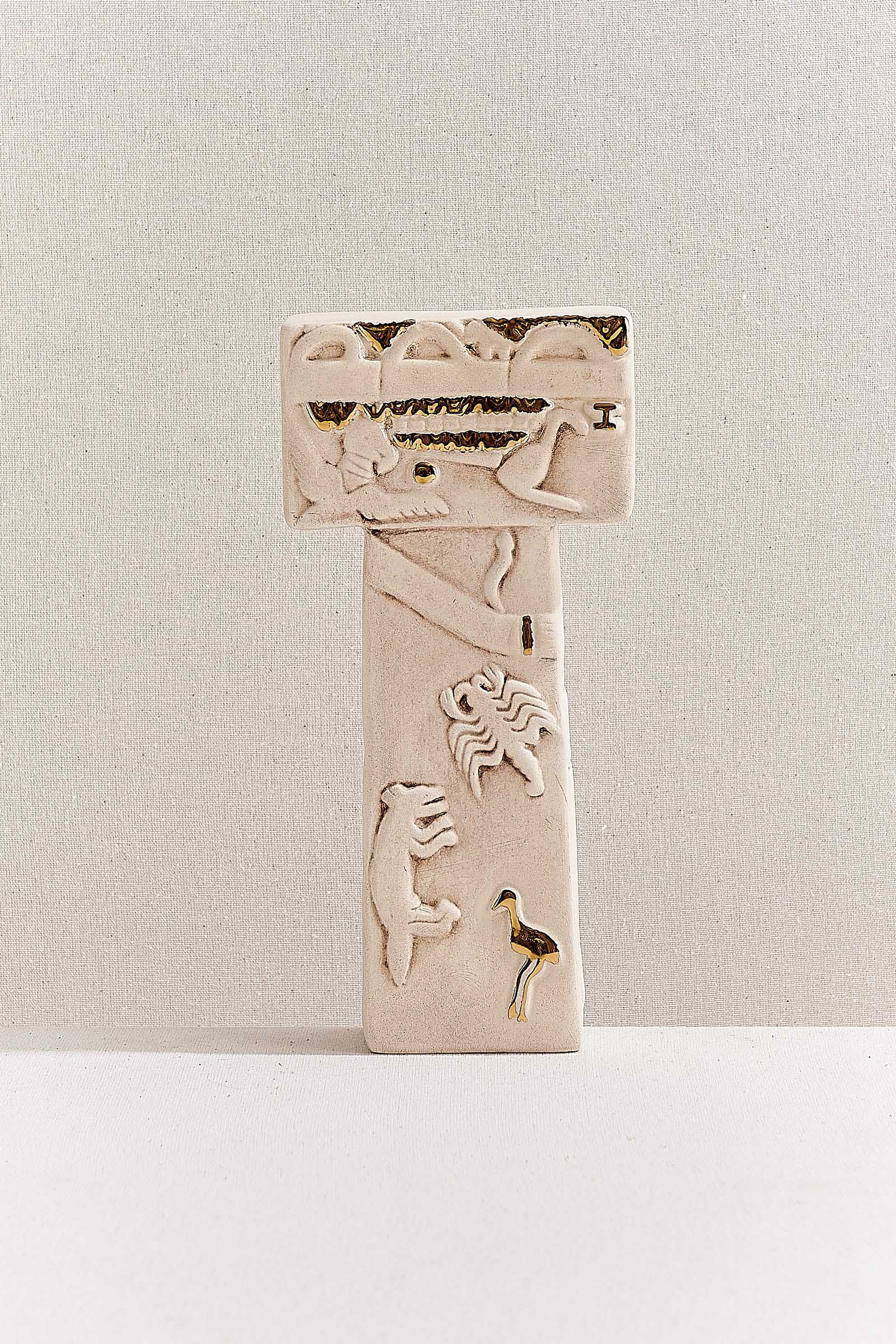Göbeklitepe Seramik T Obje 28 cm