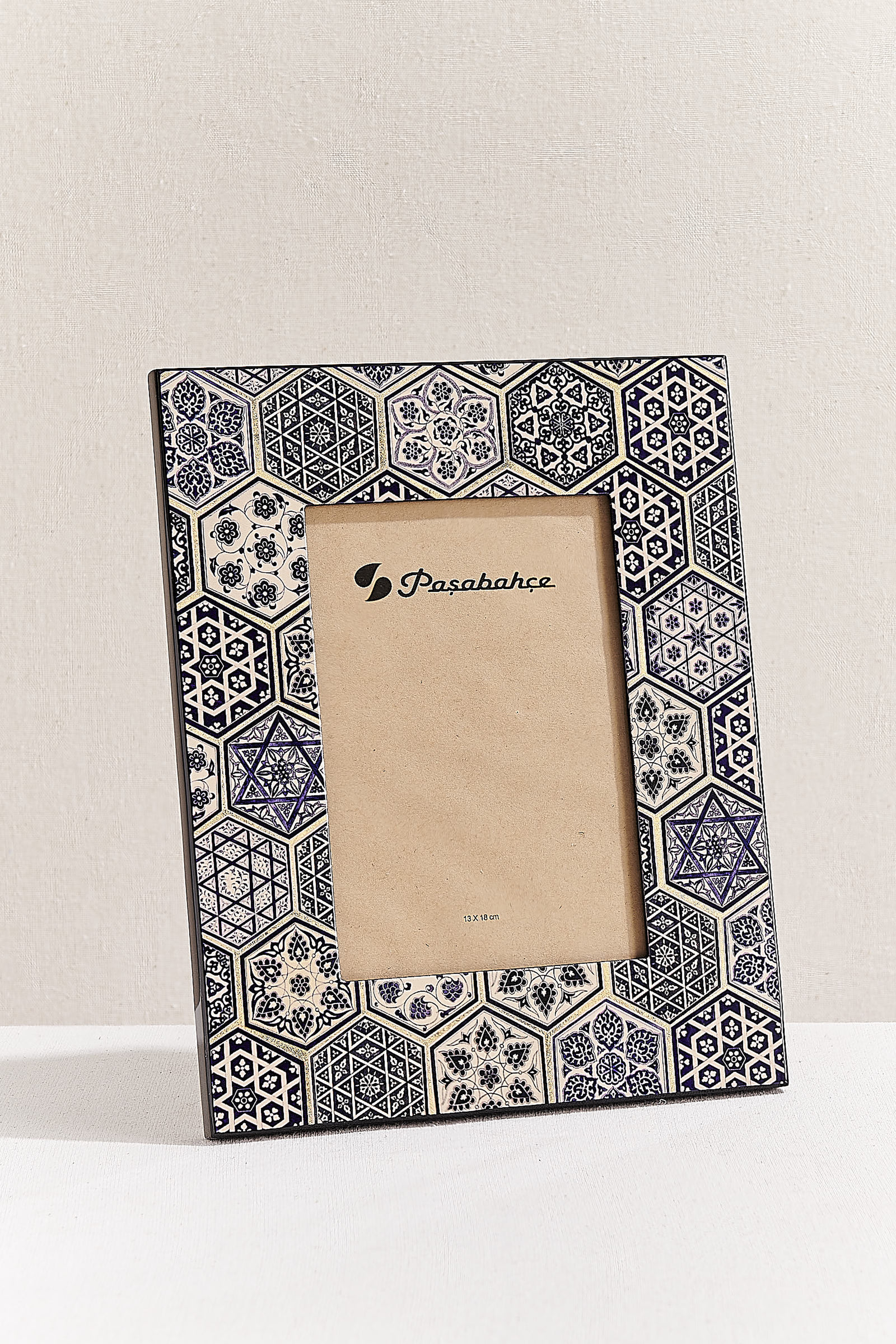 Blue Tiled Frame 13x18 Cm