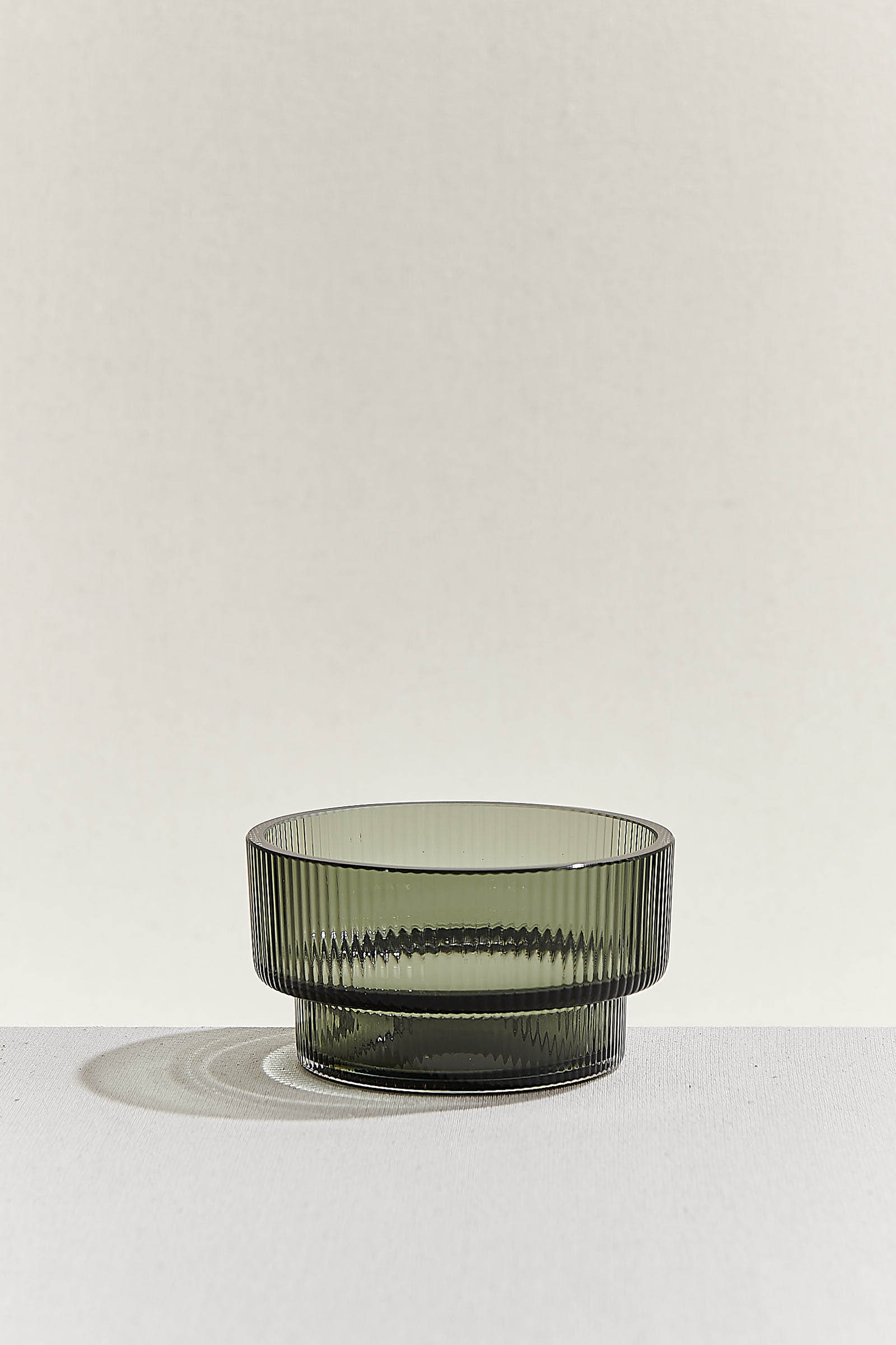 Smoked Erdem Akan Ripples Bowl 12.5 Cm