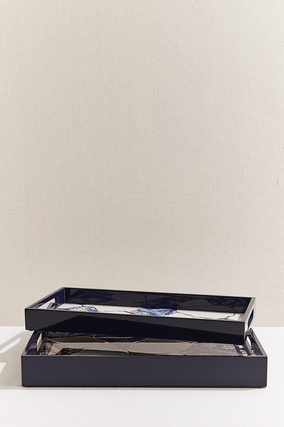 Kintsugi Tepsi Kobalt 35x18x3.5 Cm