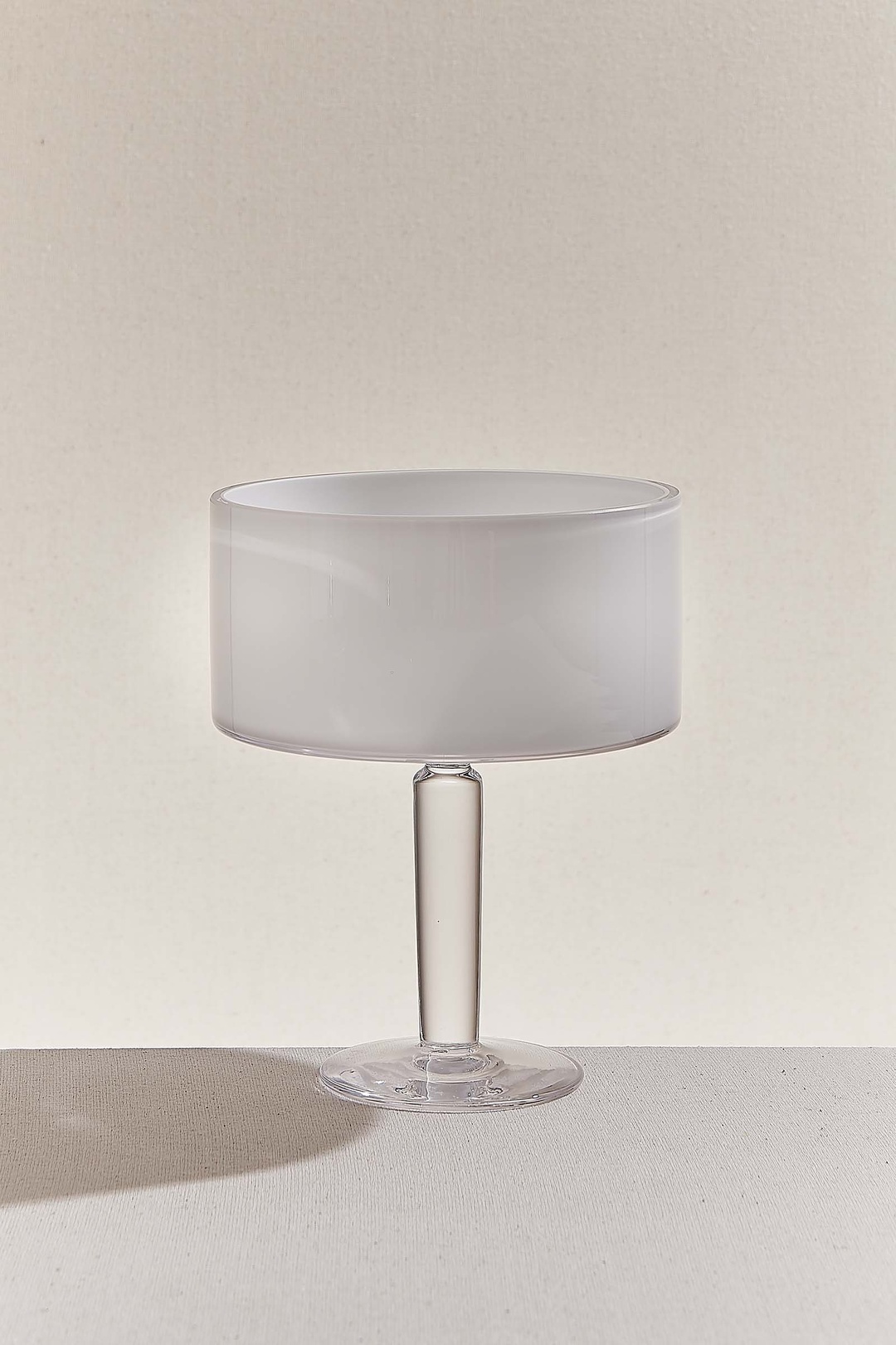 Ayaklı Servis 18 cm Beyaz