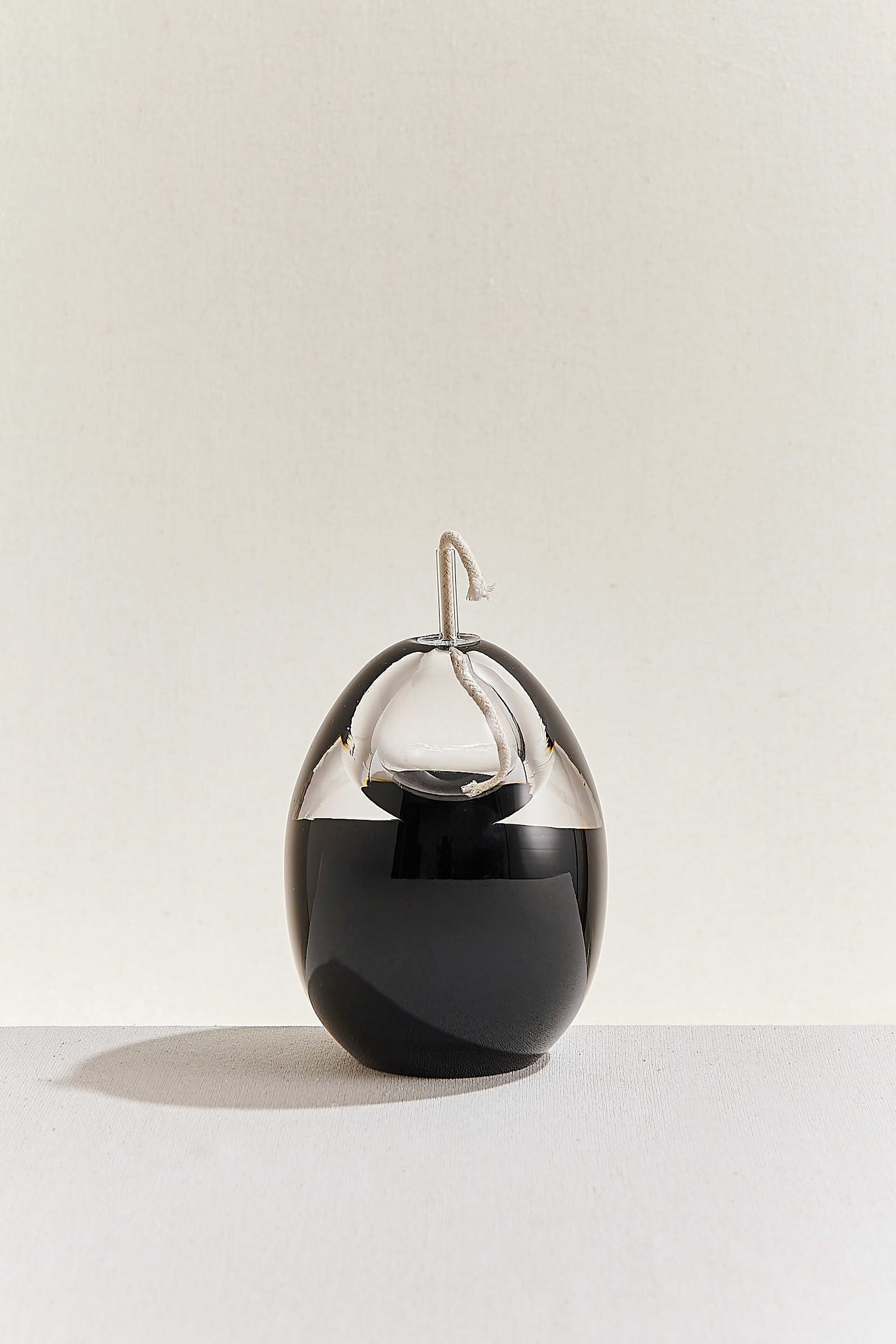 Navy Blue Medium Egg Candle