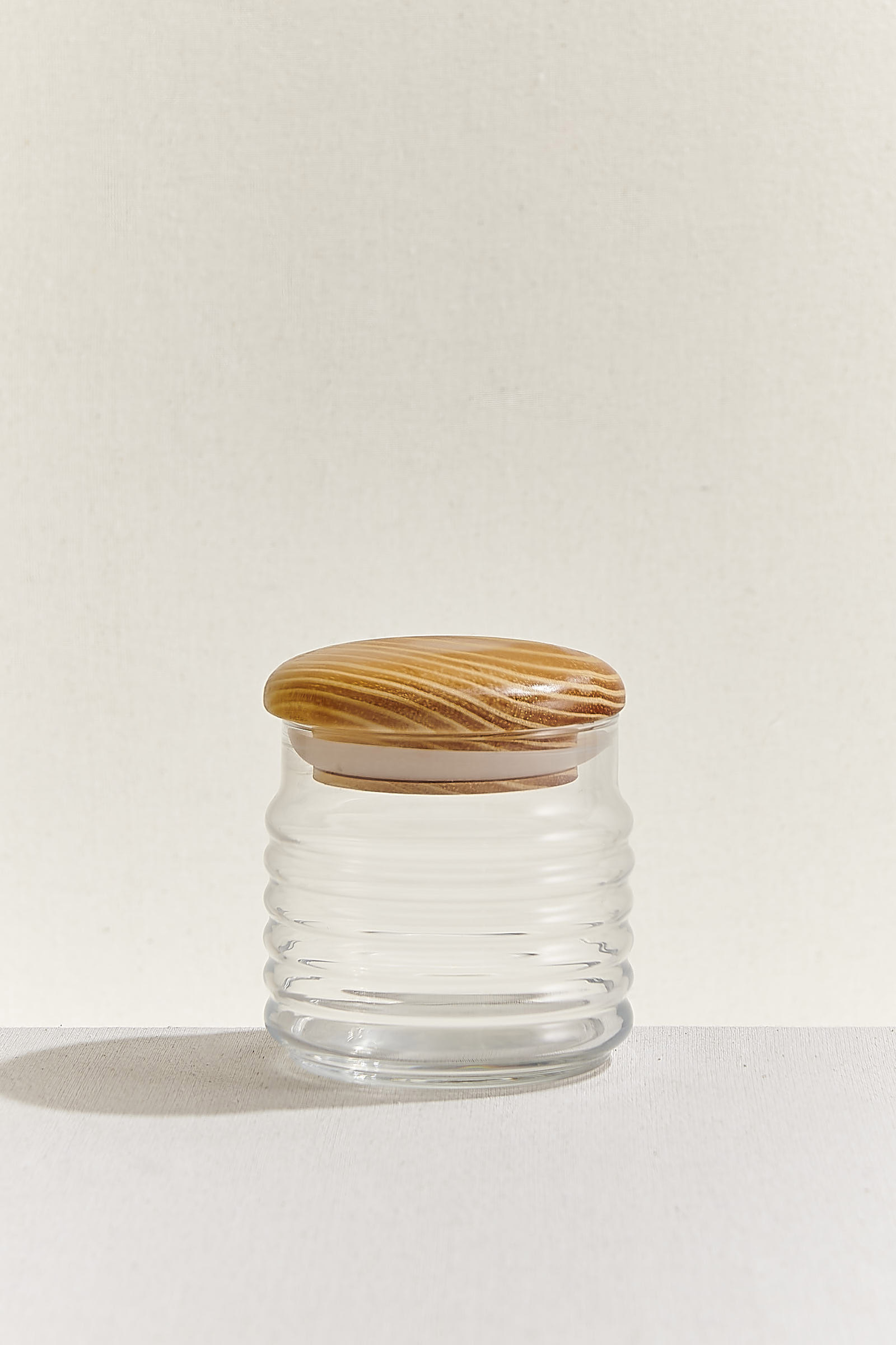 Wooden Lid Jar 97 Mm