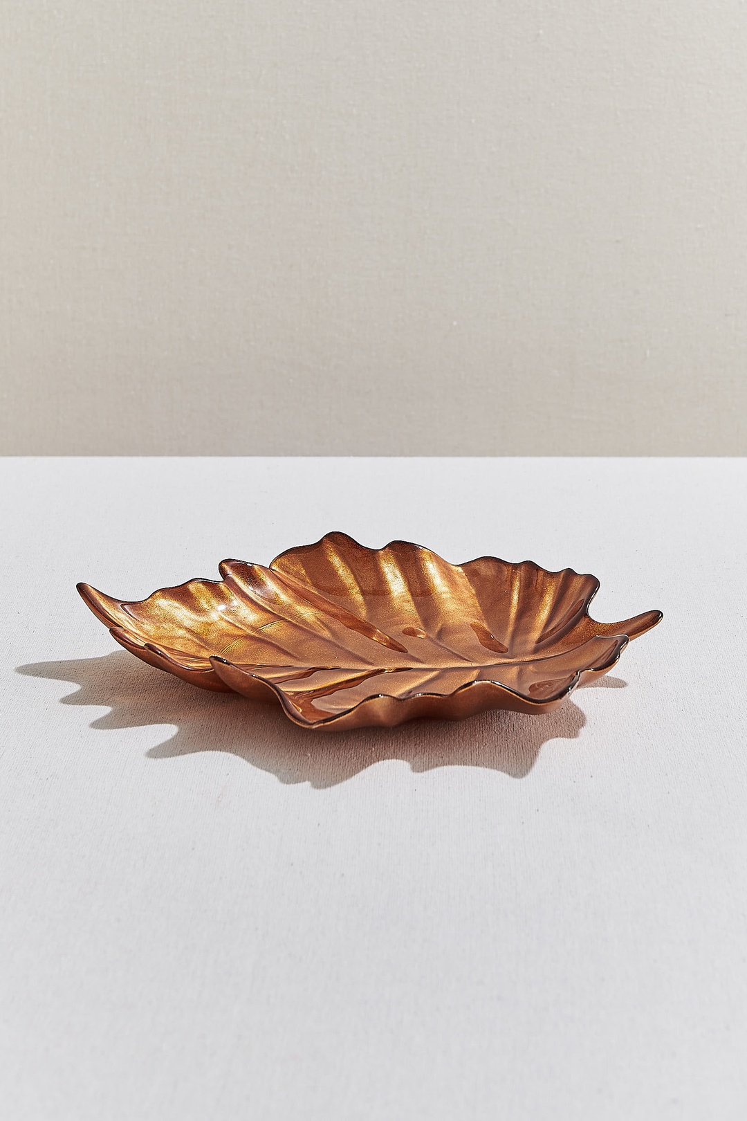 Yaprak Tabak Sarı 31 cm