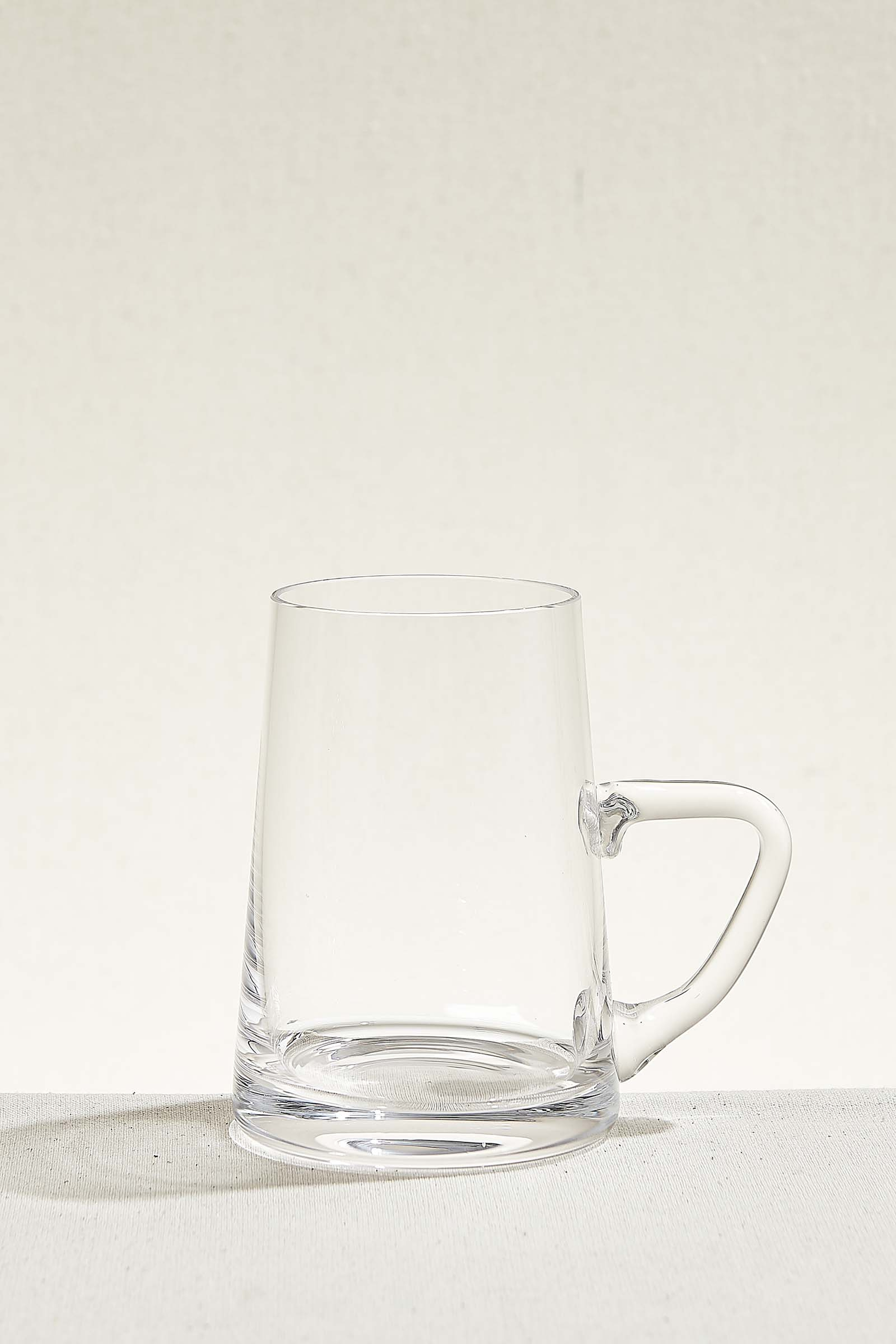 Conical Handle Beer Glass