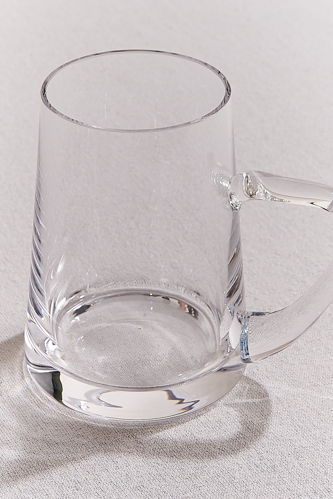 Konik Kulplu Bira Bardağı