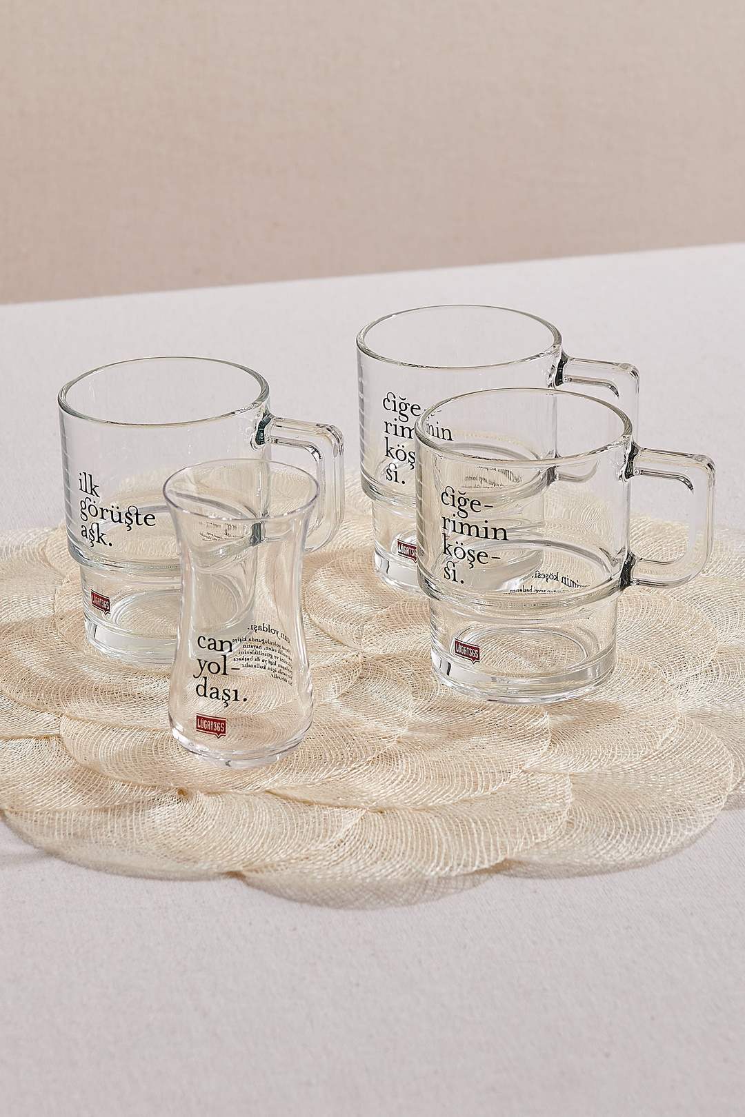 Lügat 365 Canyoldaşım Rakı Bardağı