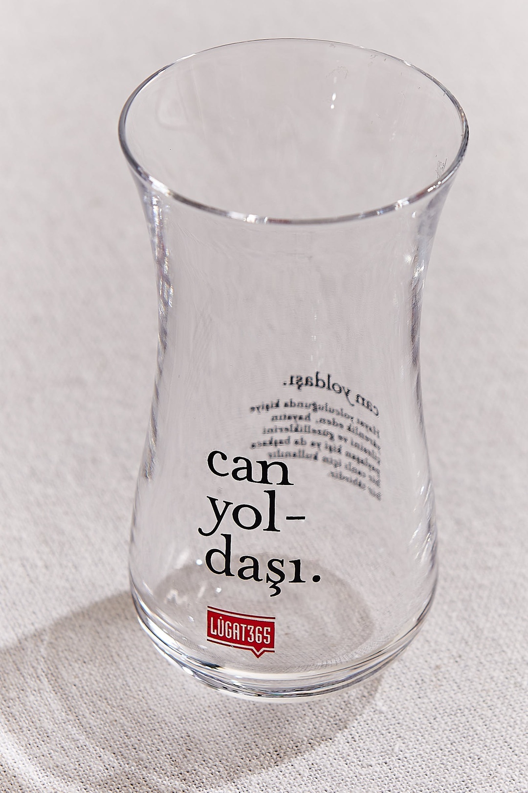 Lügat 365 Canyoldaşım Rakı Bardağı