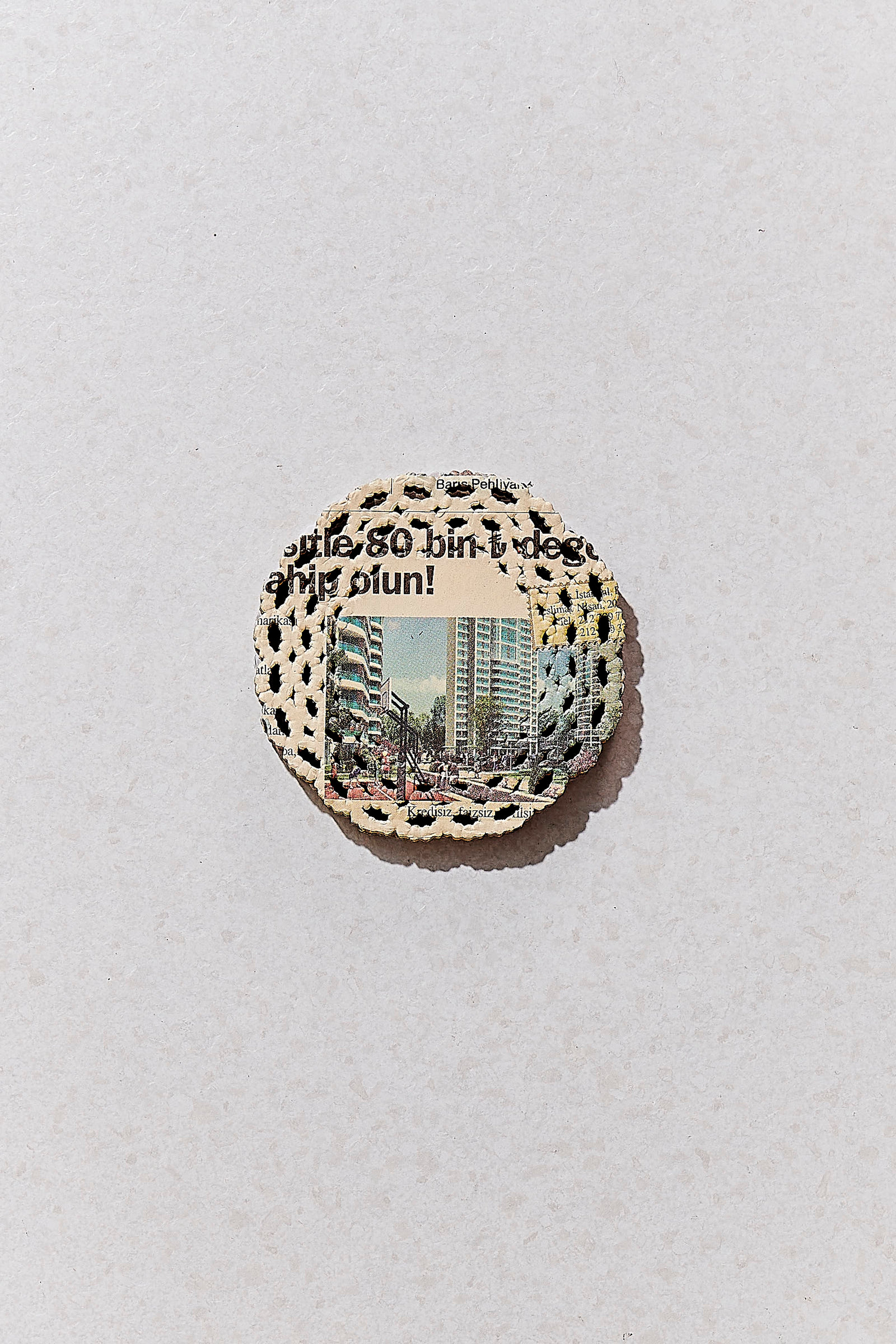 Doıly News Coasters Set of 100