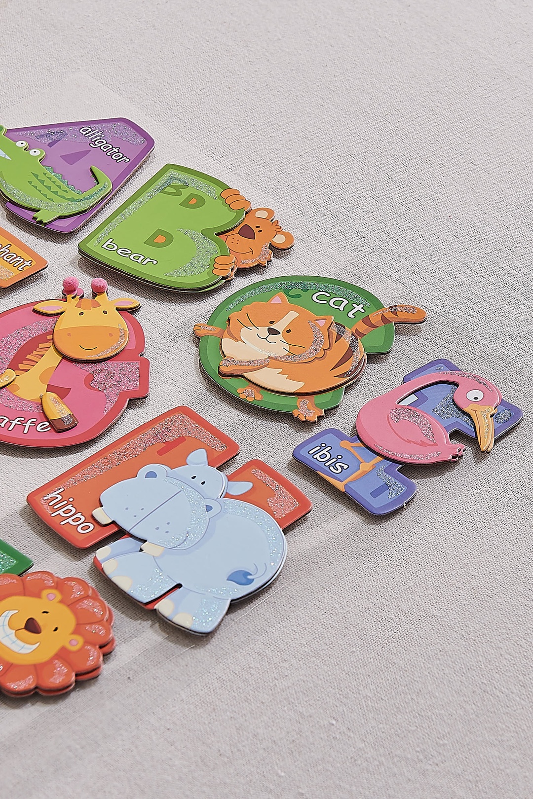 Letters Chipboard Duvar Sticker