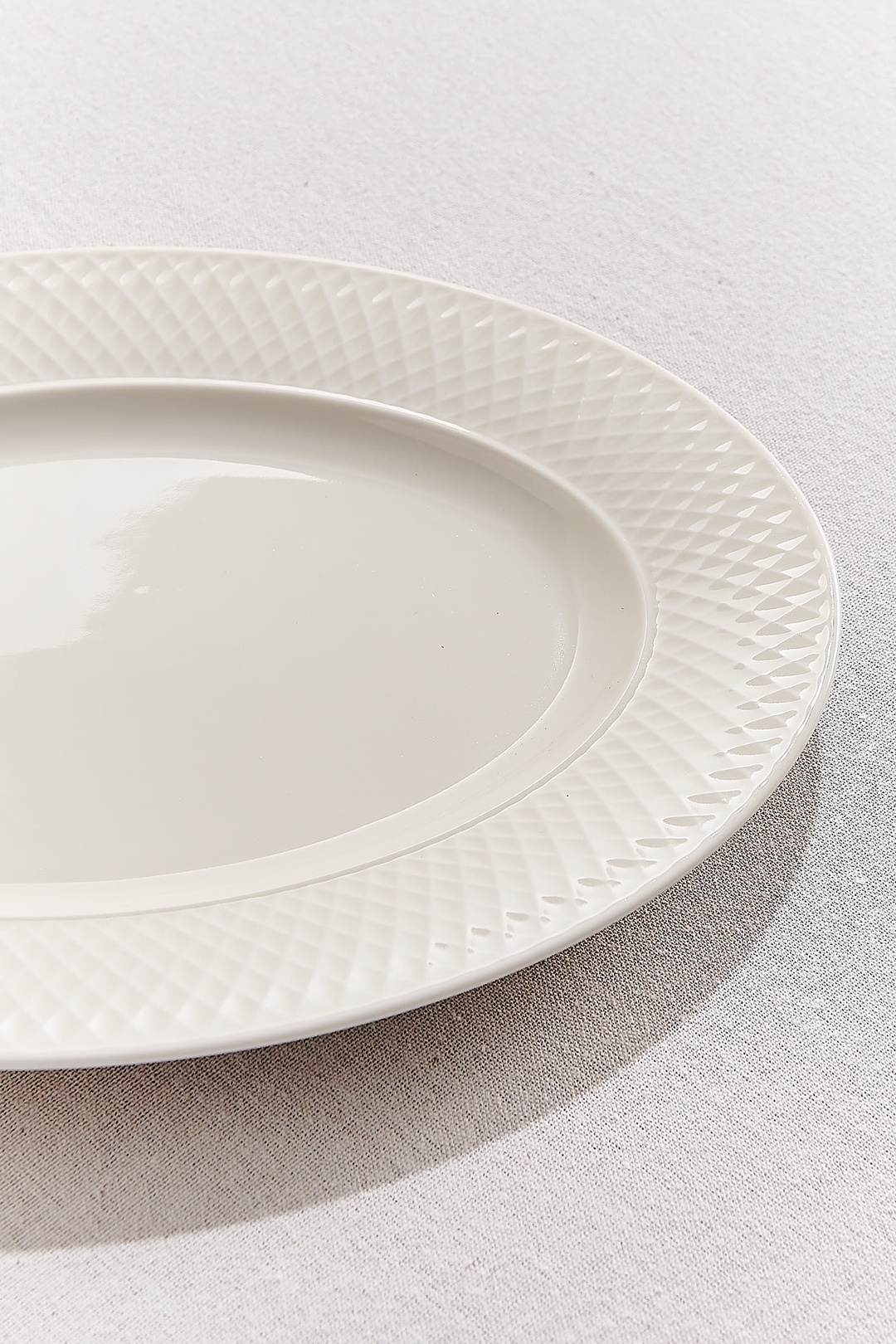 Eclat Porselen Servis Tabağı Oval