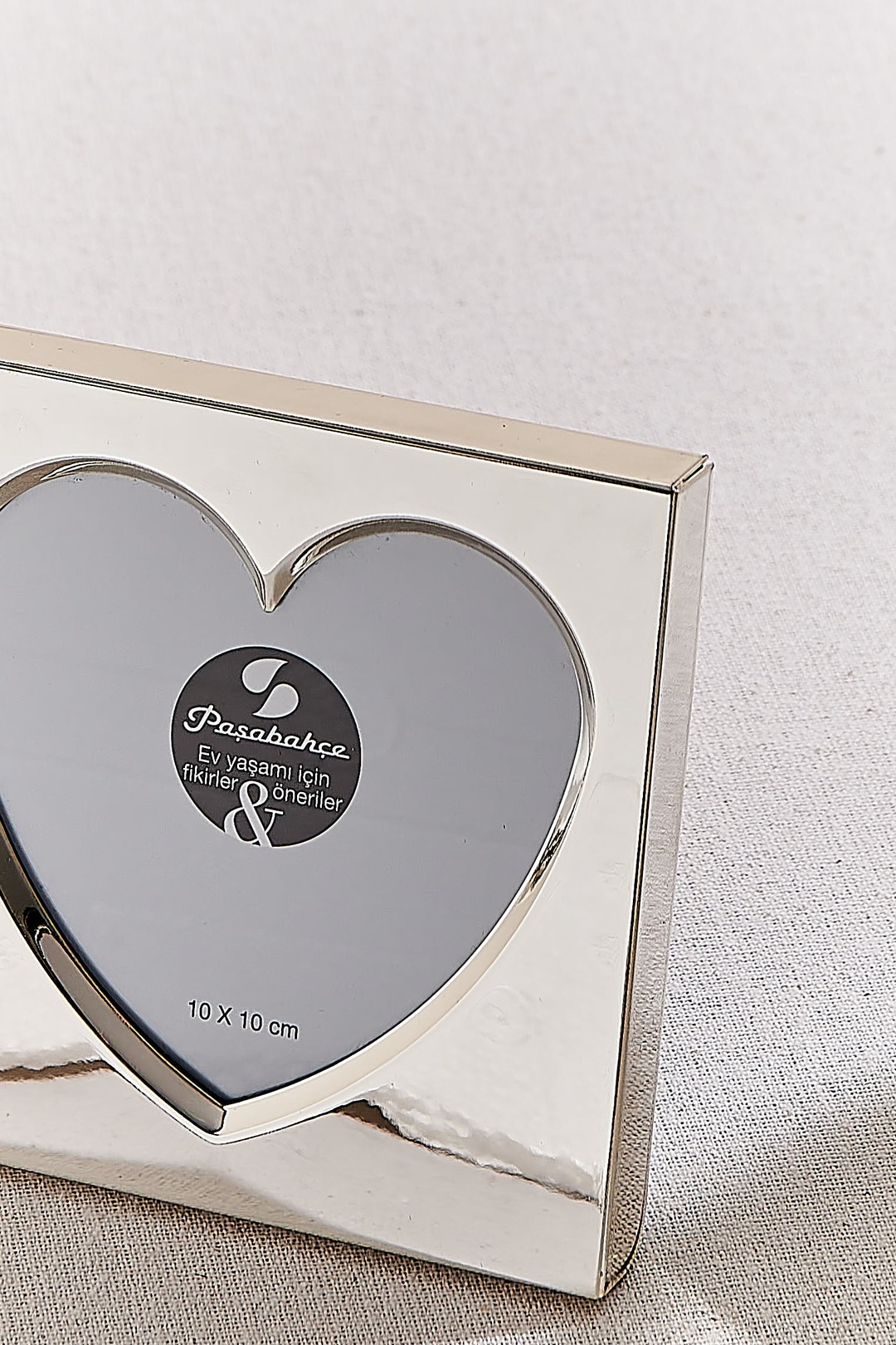 Heart Çerçeve 10x10 cm Silver