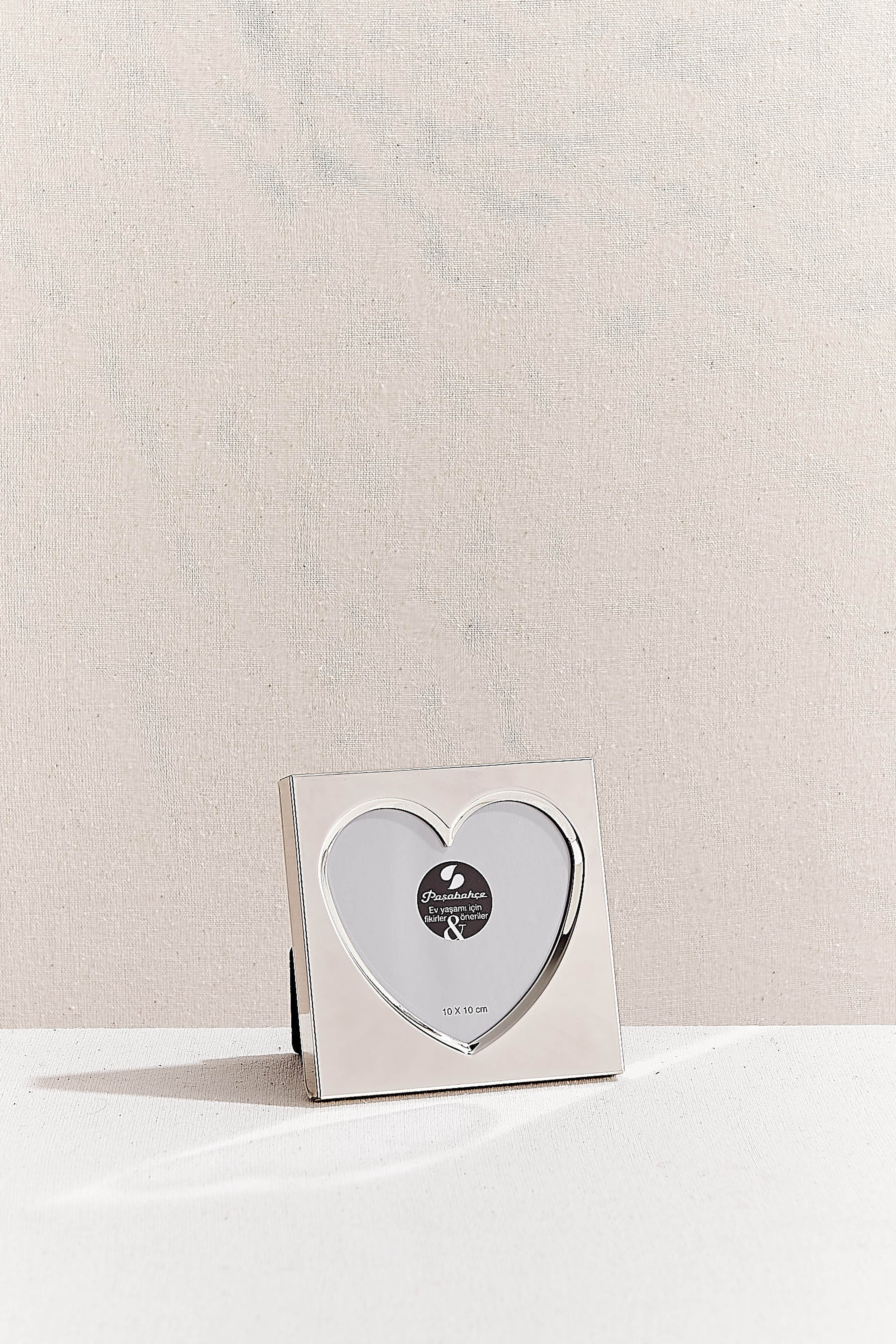 Heart Çerçeve 10x10 cm Silver