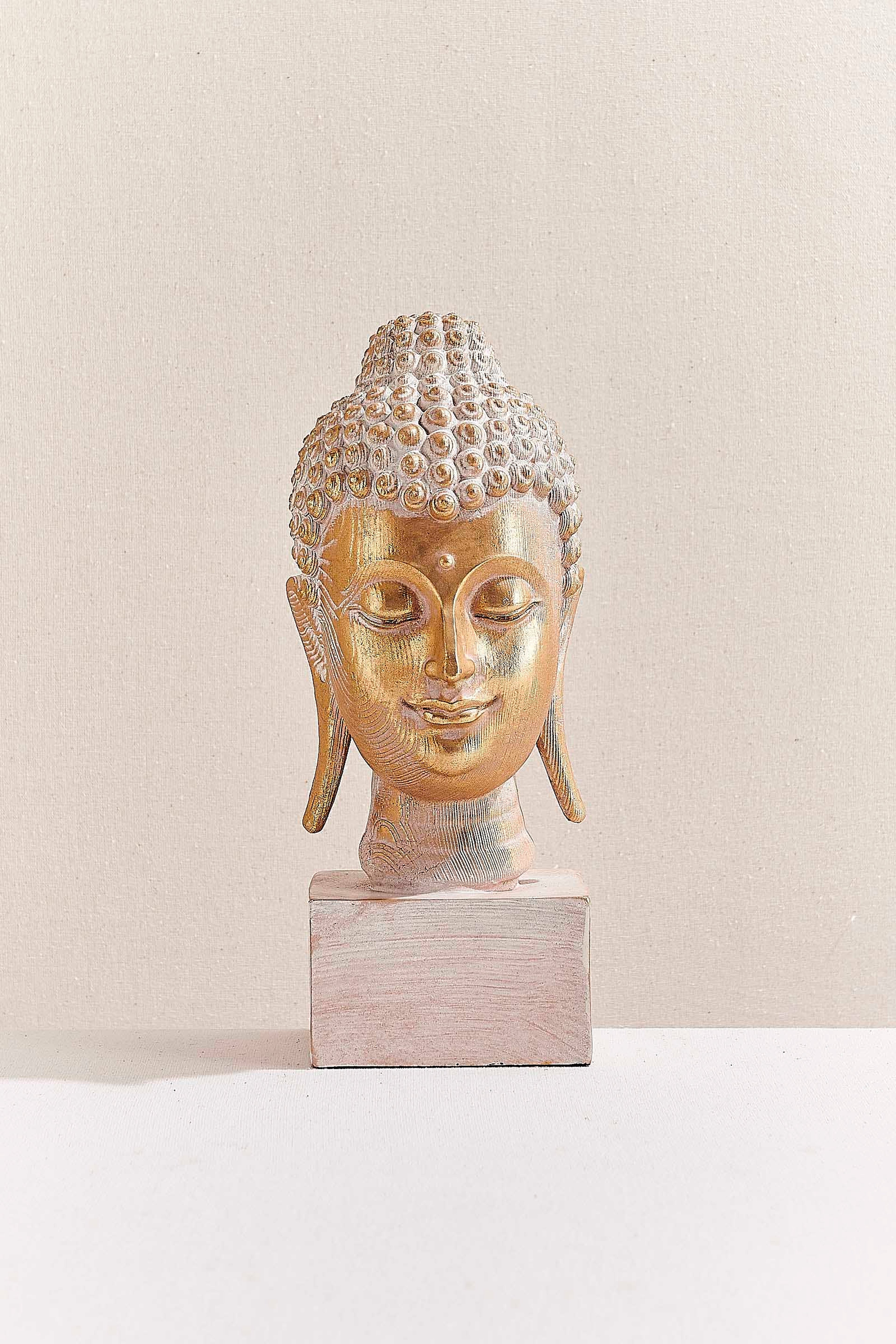 Buddha Dekoratif Obje Gold