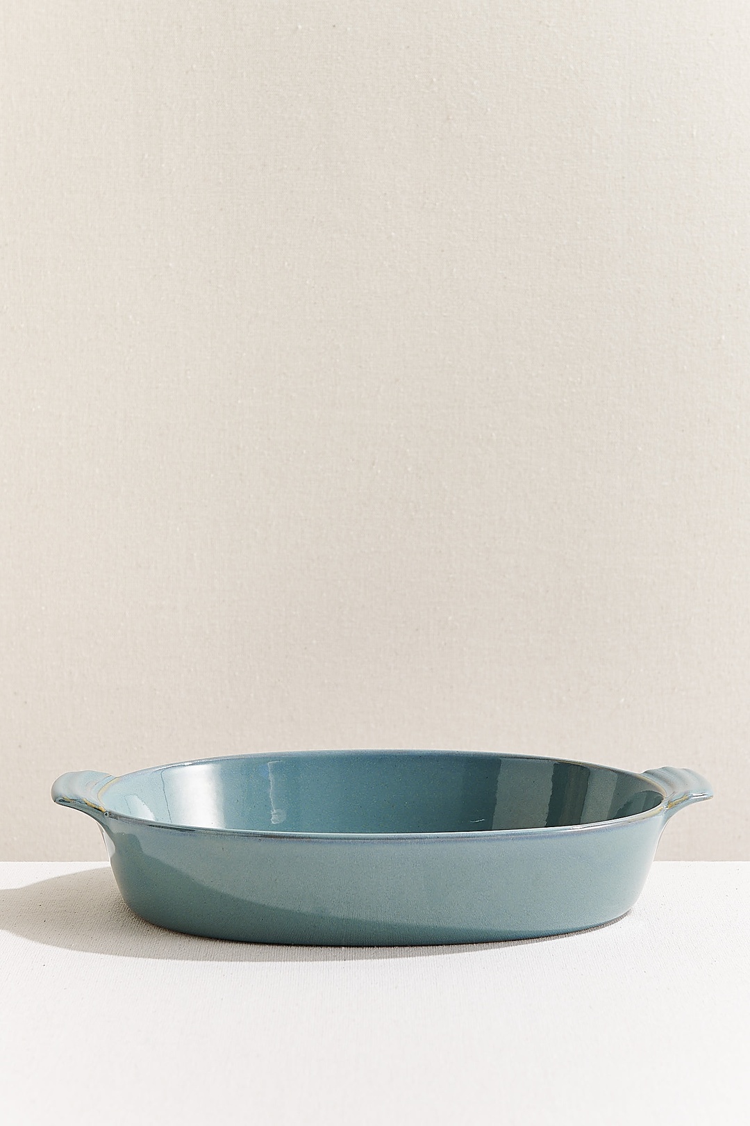 Okyanus Servis Oval Fırın Kabı 33 cm Turkuaz