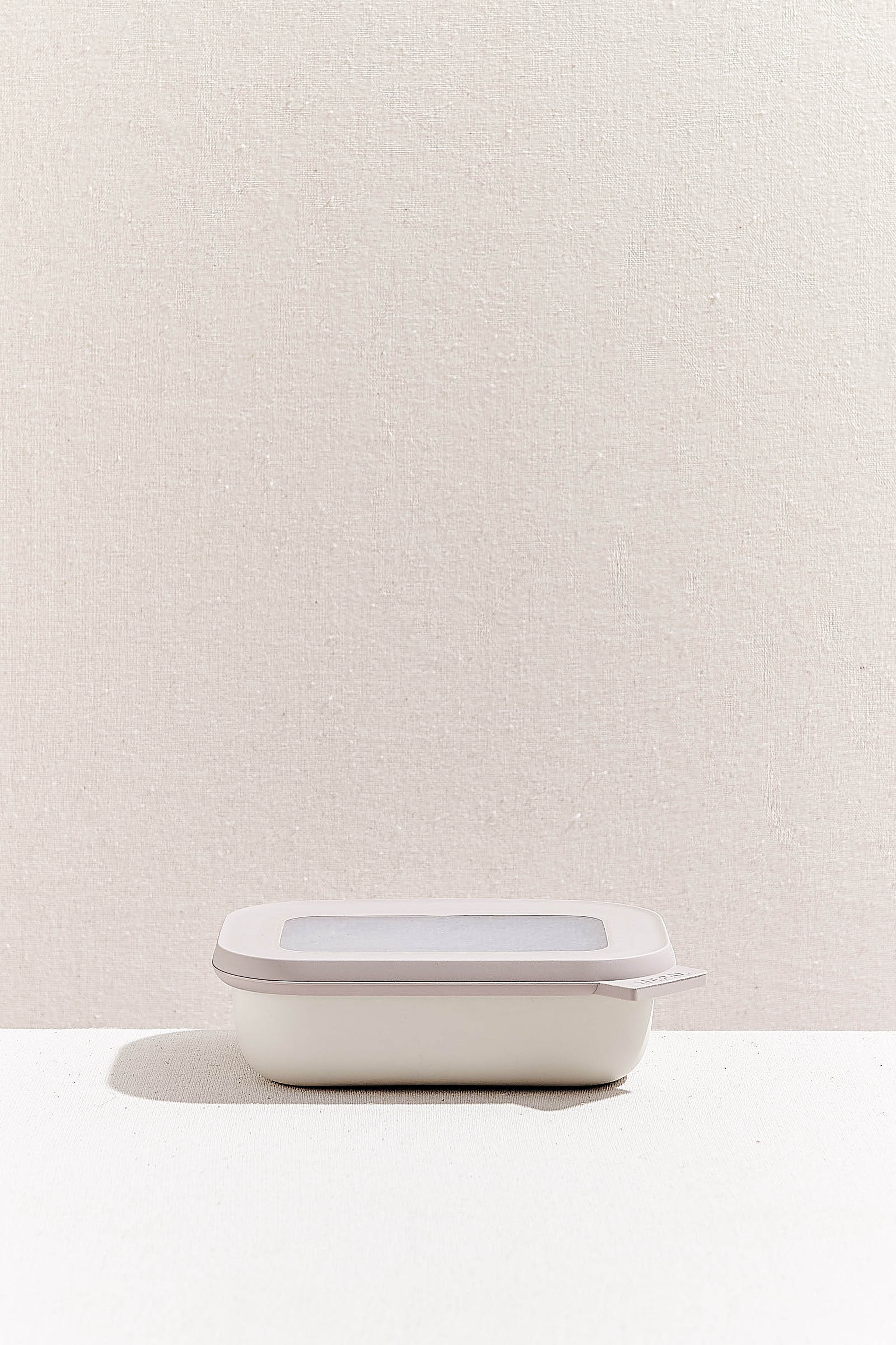 Gray Cirqula Rectangular Storage Container 500 CC