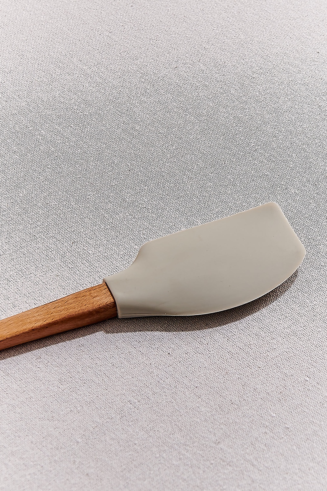 Silikon Spatula Küçük Gri