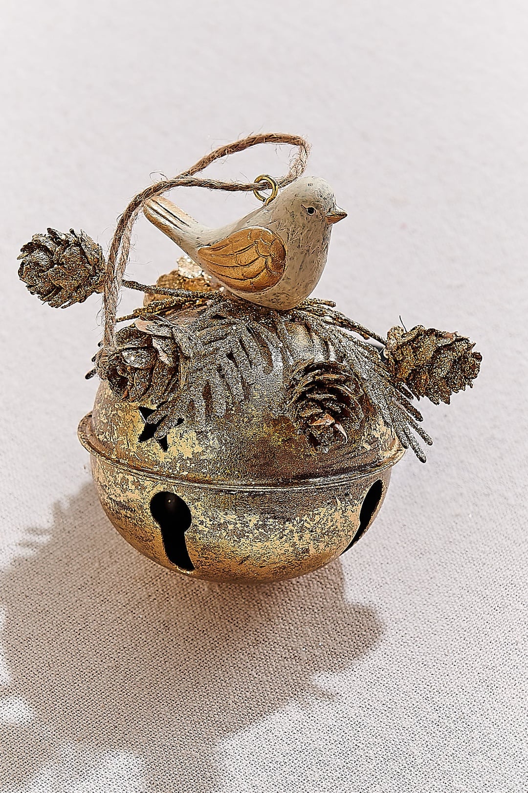 Jingle Bird Metal Zil Gold