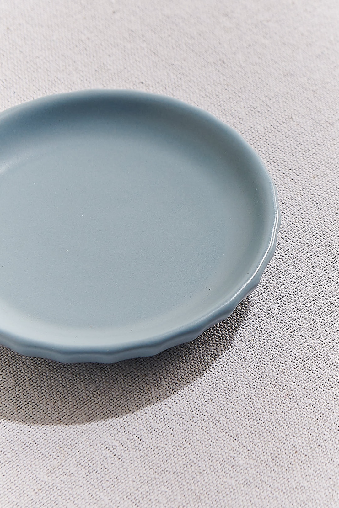Açık Mavi Soft Seramik Mini Tabak