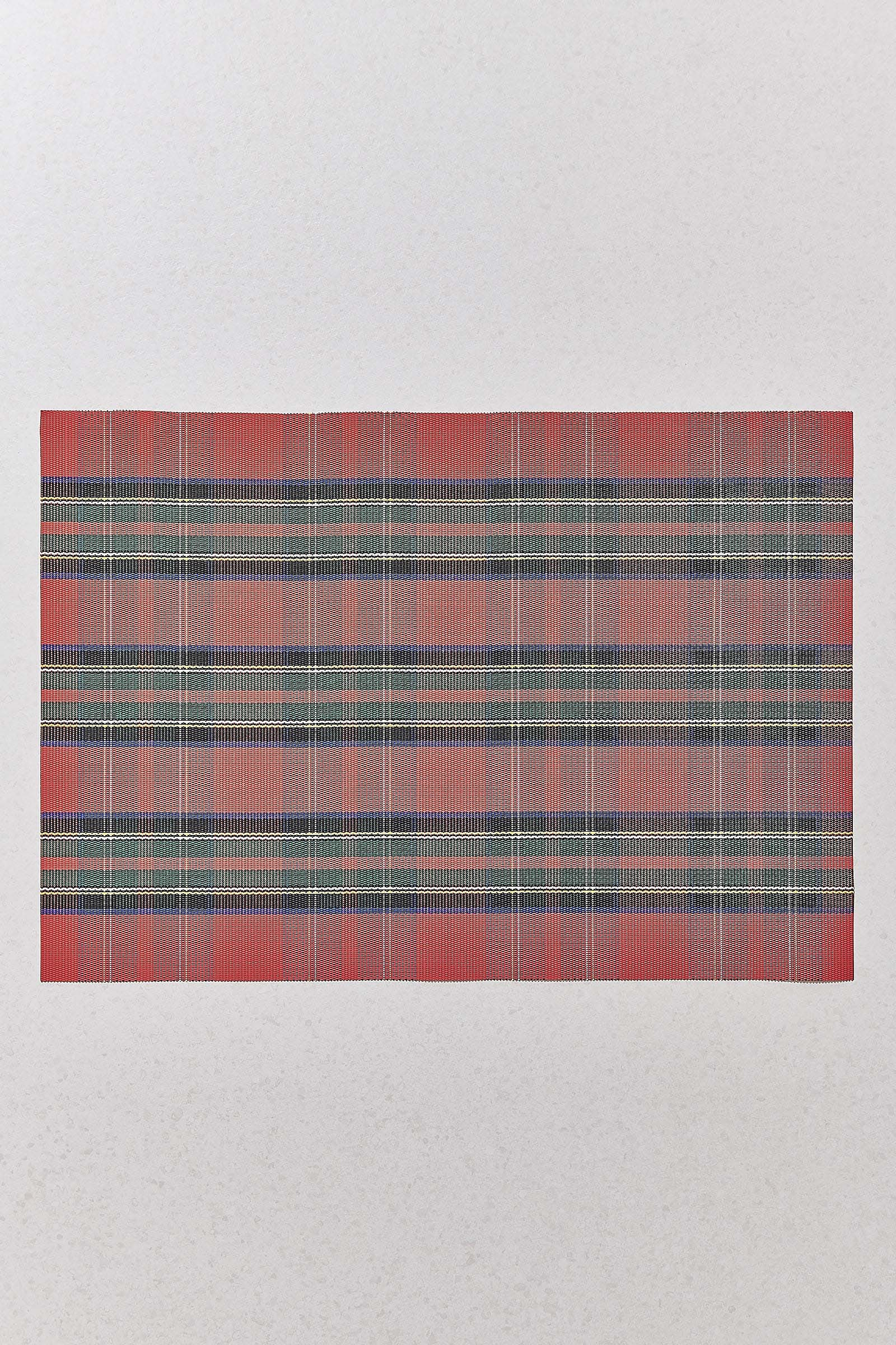 Green Red Plaid American Service