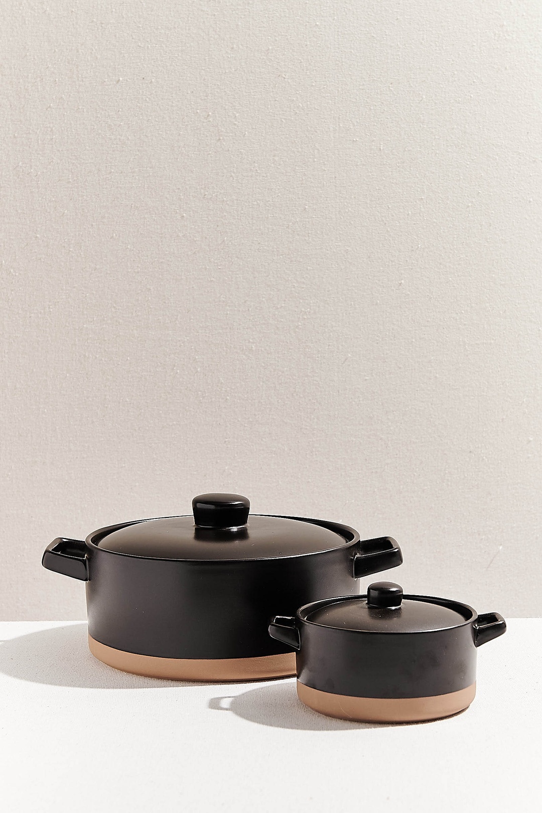 Norge Seramik Servis Tencere 16 cm Siyah