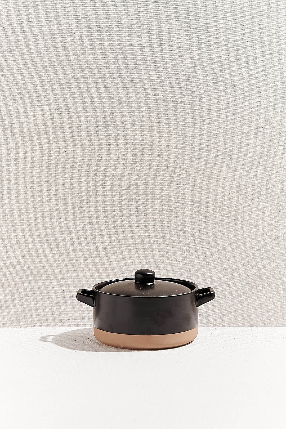 Norge Seramik Servis Tencere 16 cm Siyah