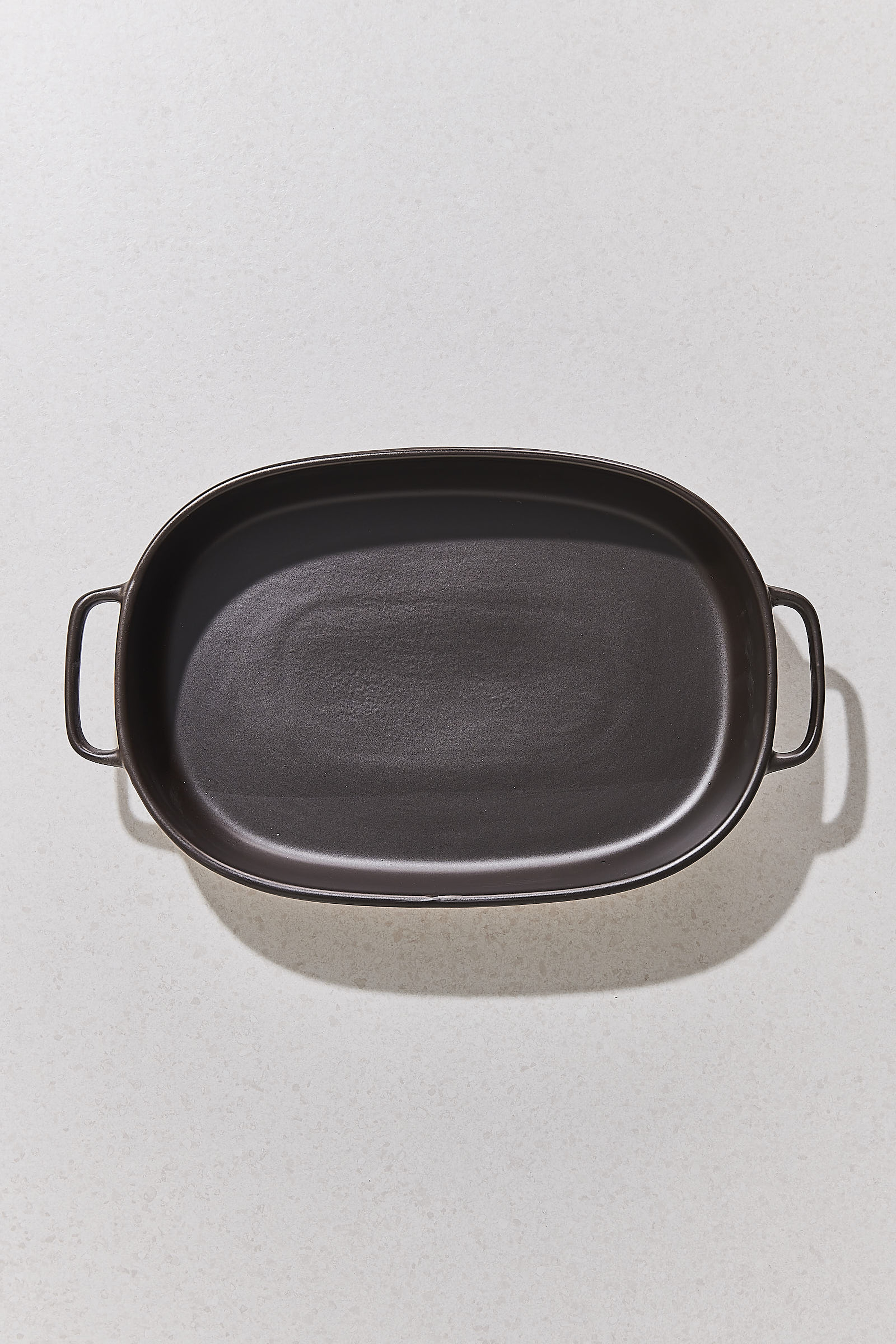 Black Norge Ceramic Oven Bowl 40 Cm