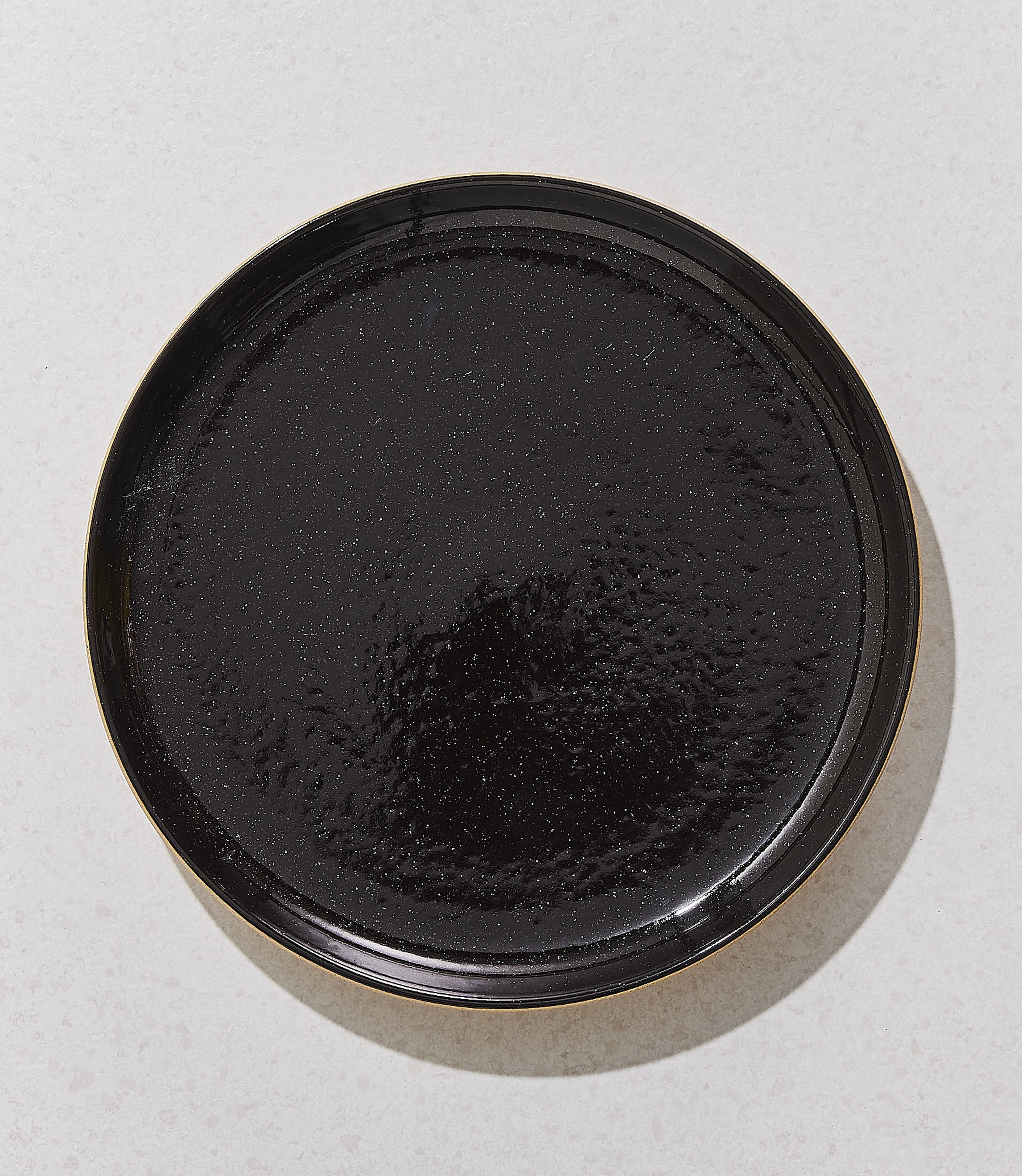 Black Eco Ceramic Dinner Plate
