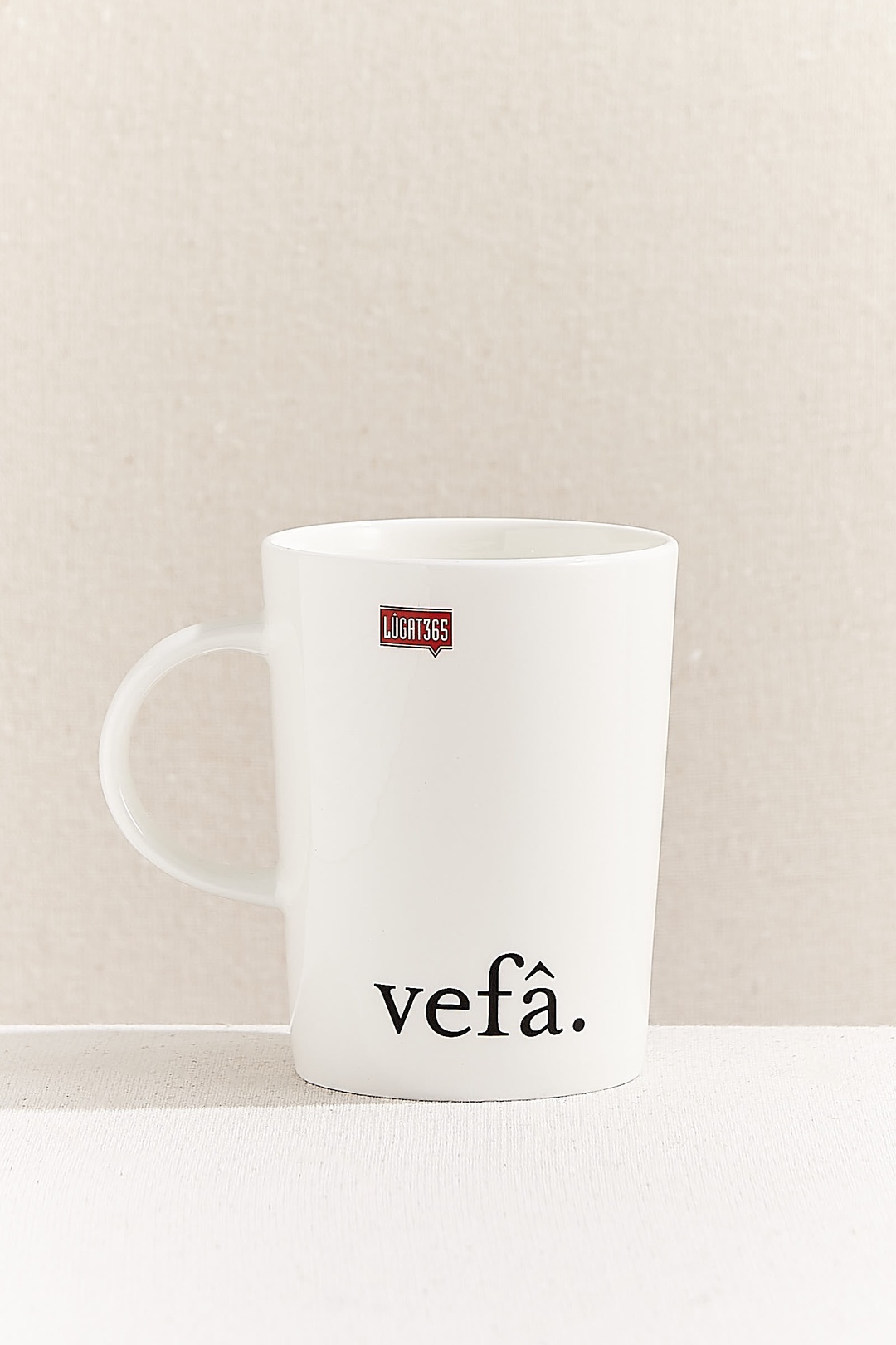 Vefa Porselen Kupa Krem