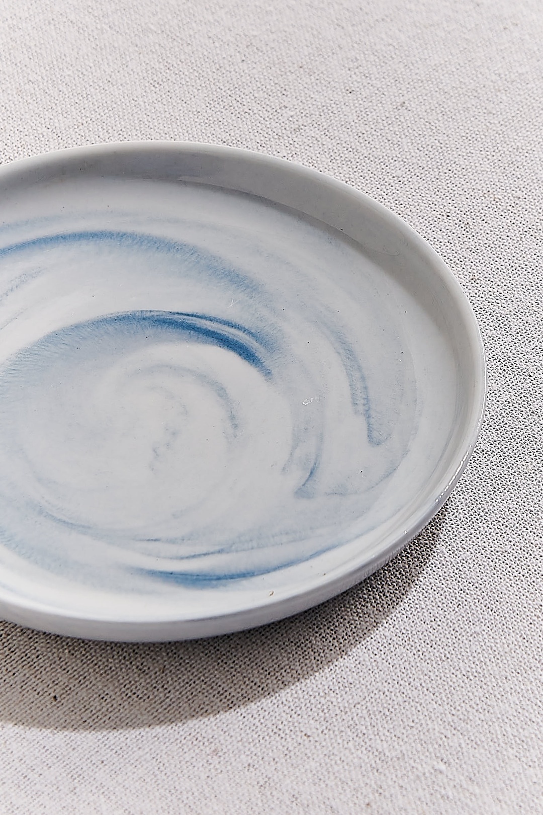 Marble Porselen Mini Servis Tabağı 13 cm