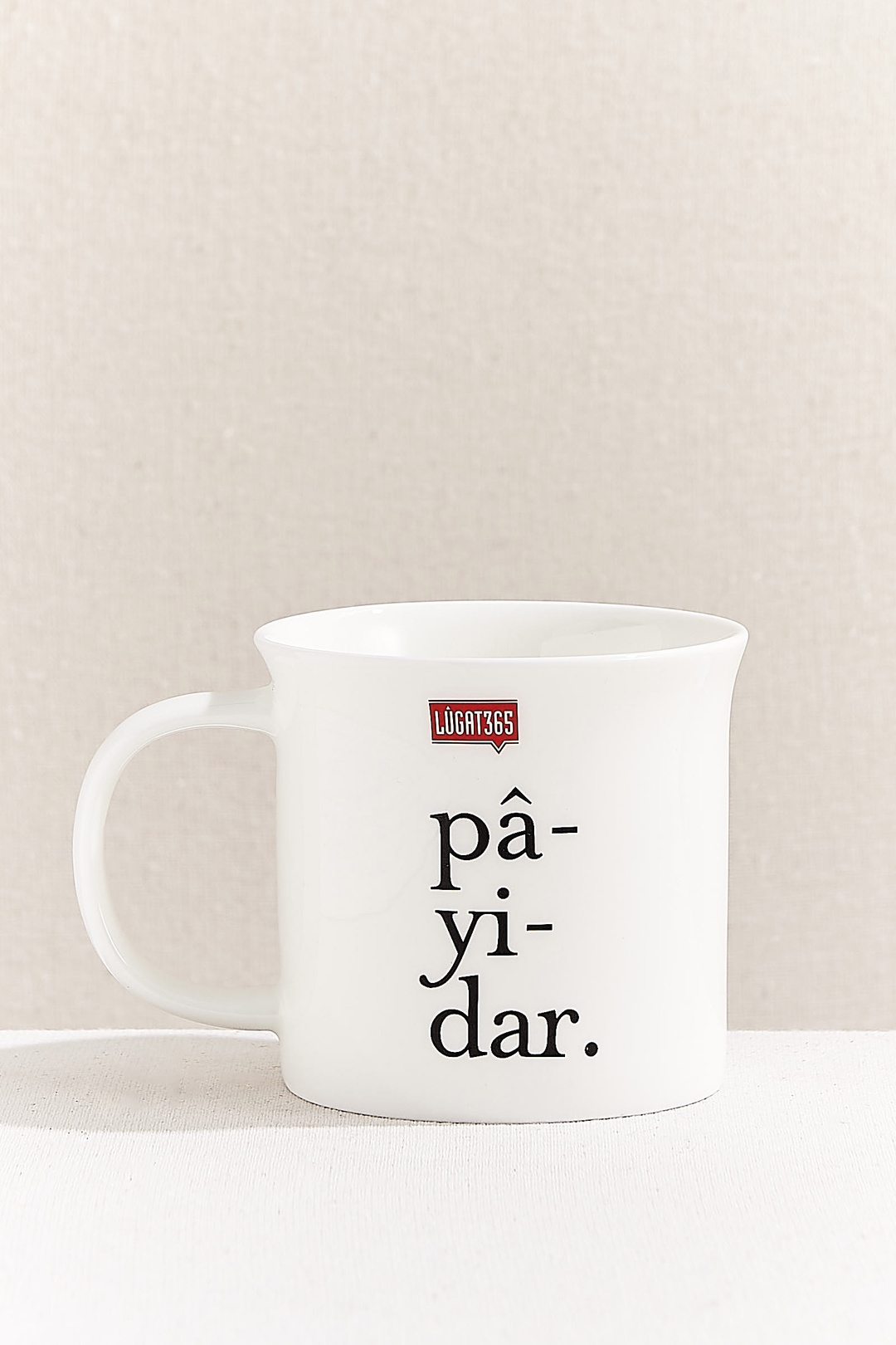 Payidar Porselen Kupa Krem