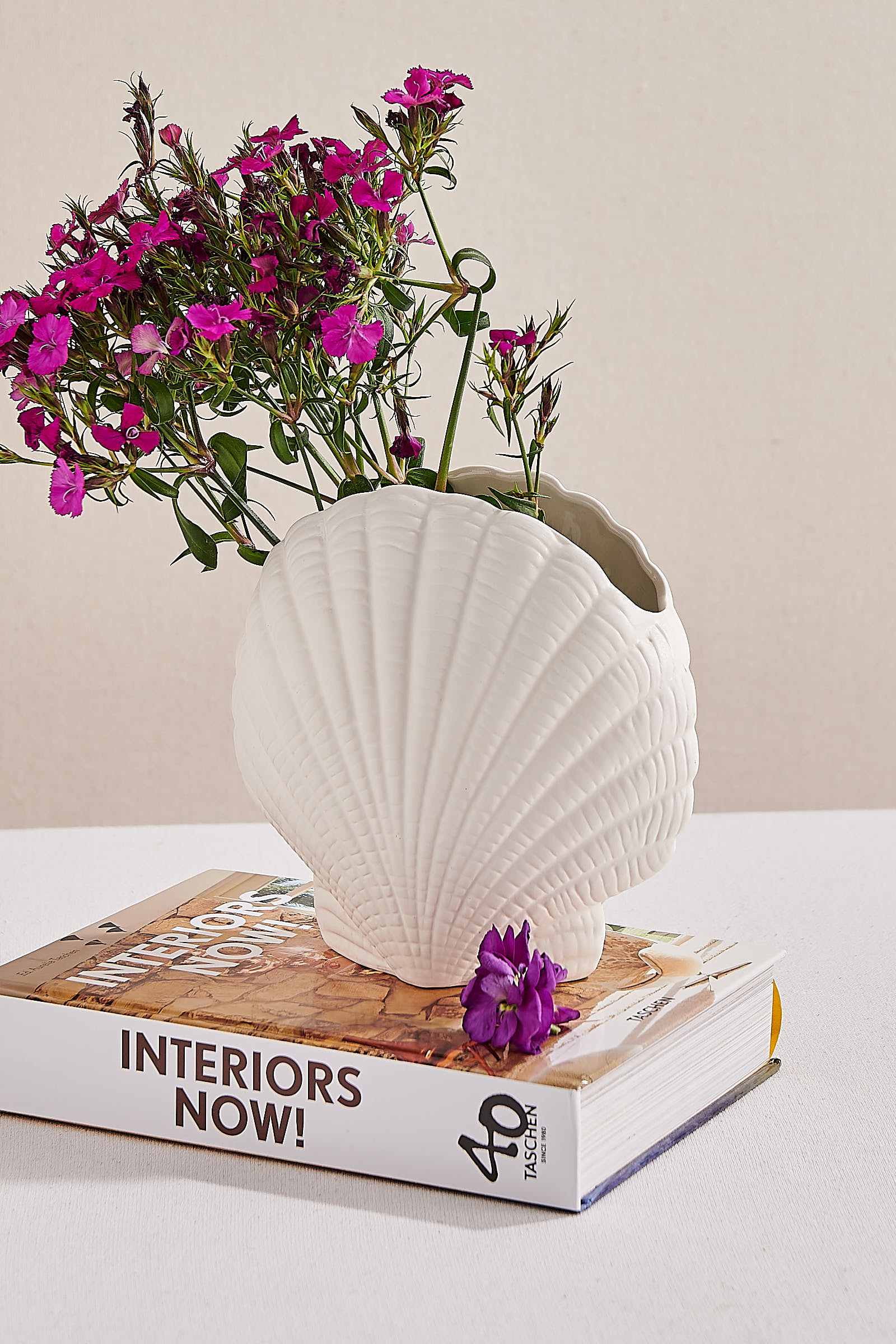 Oyster Porcelain Decorative Vase Price - Paşabahçe