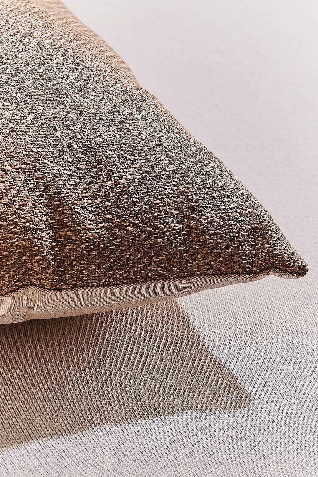 Herringbone Yastık 45x45 Vizon