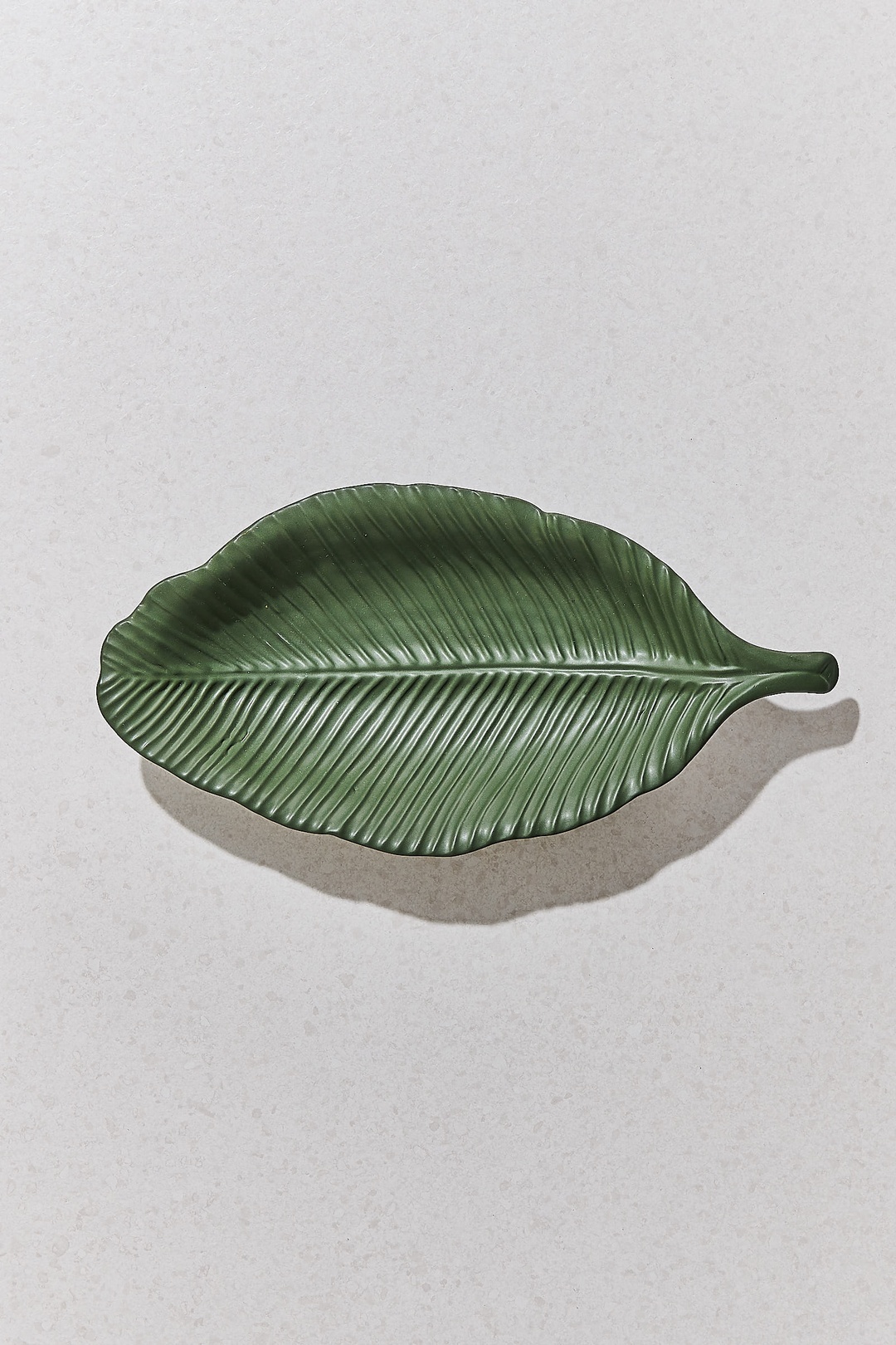 Leaf 3 Seramik Dekoratif Tabak