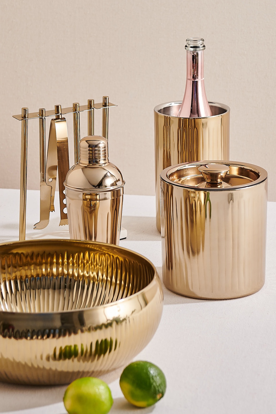 Glitter Buz Kovası Gold