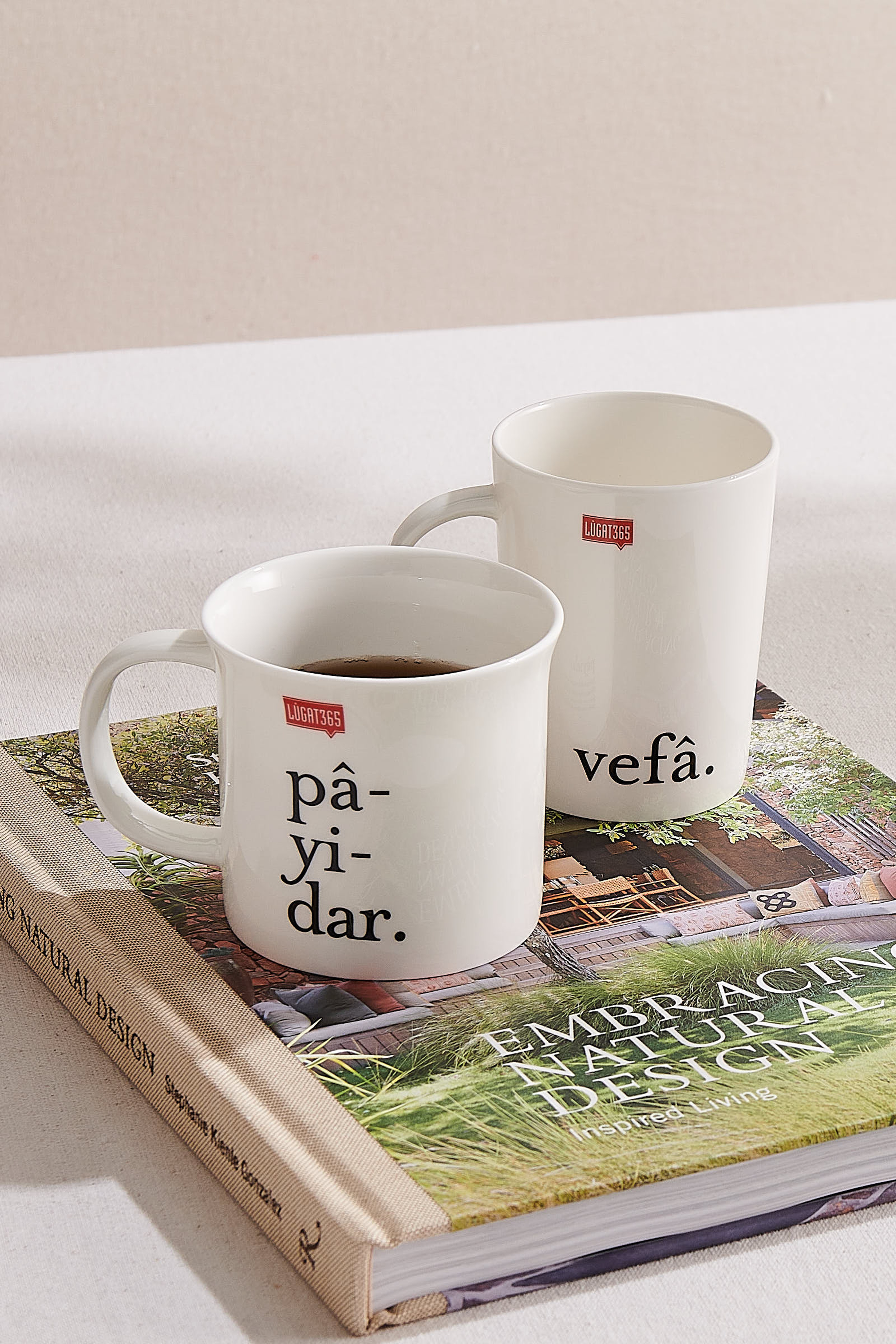 Payidar Porselen Kupa Krem