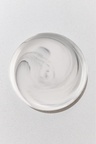 Marble Porselen Servis Tabağı Yuvarlak Gri