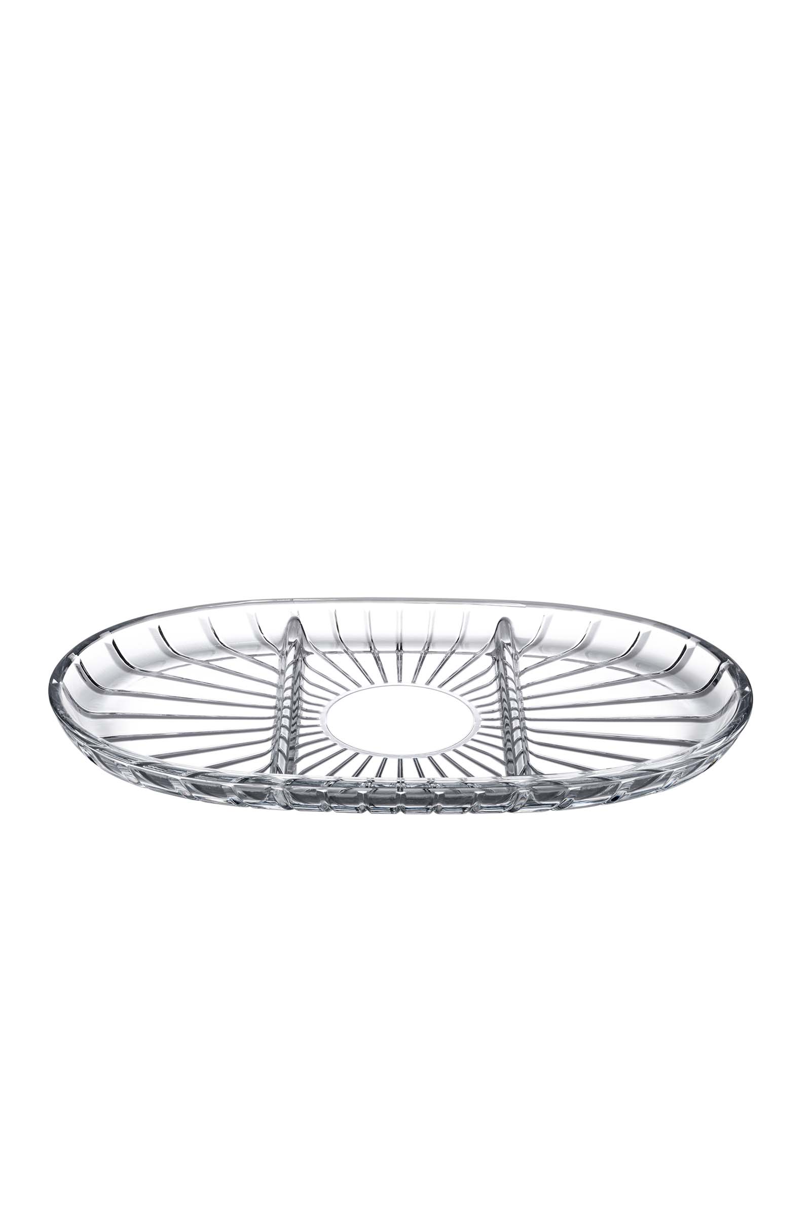 LINE GLASS OVAL PLATE2枚セット 5388e498-11b1-43ff-9144-
