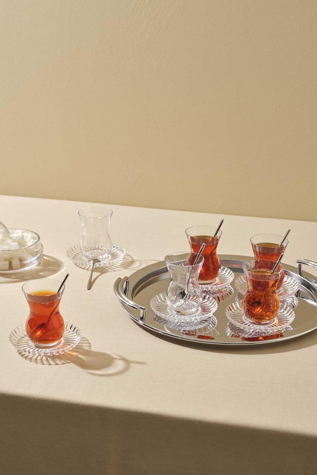 6'lı Çay Bardağı Seti